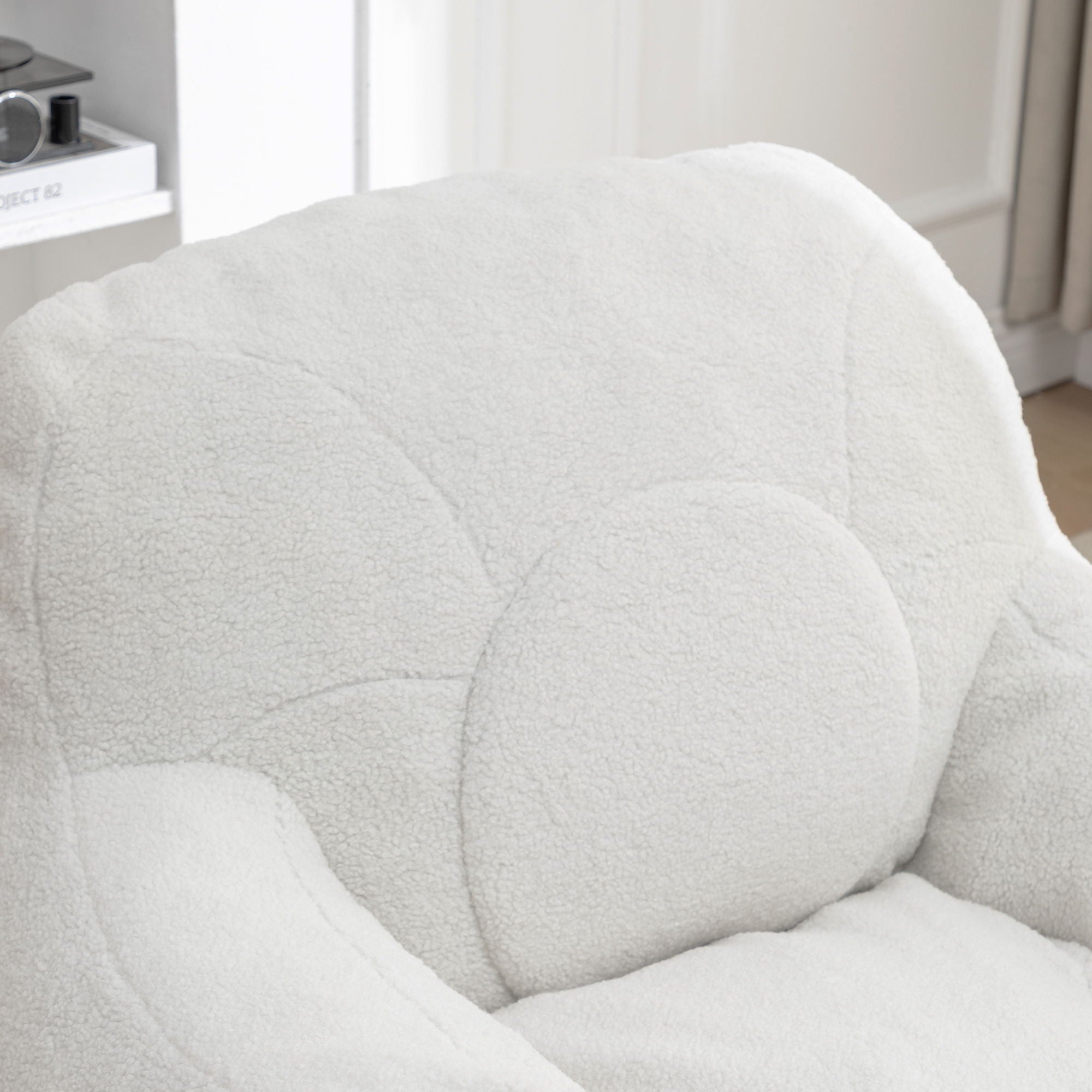 Comfy Bean Bag Chair With Filler, Fluffy And Cozy Seating