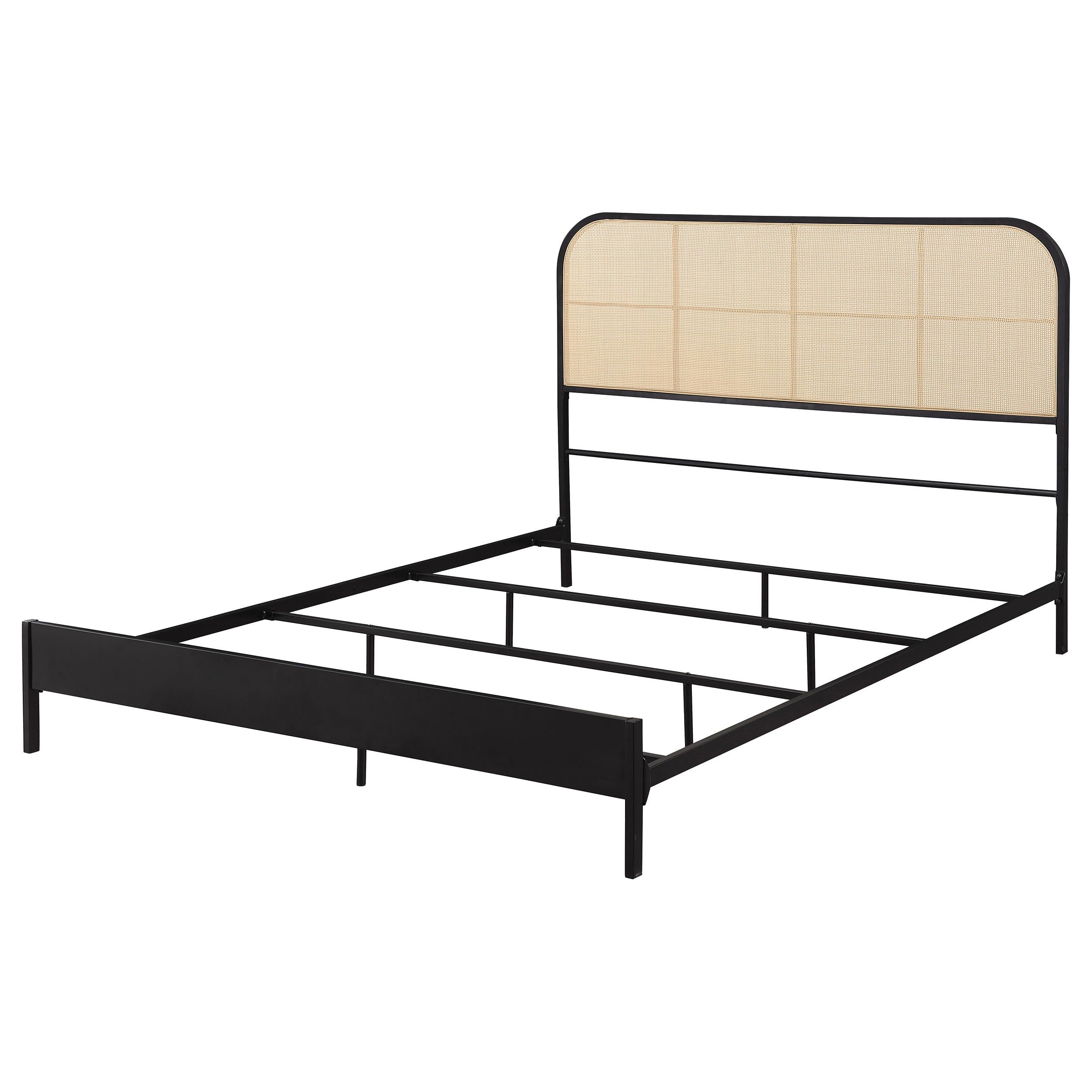 Coaster Fine Furniture Amherst - Radio Weave Rattan Metal Bed | Meri Furniture