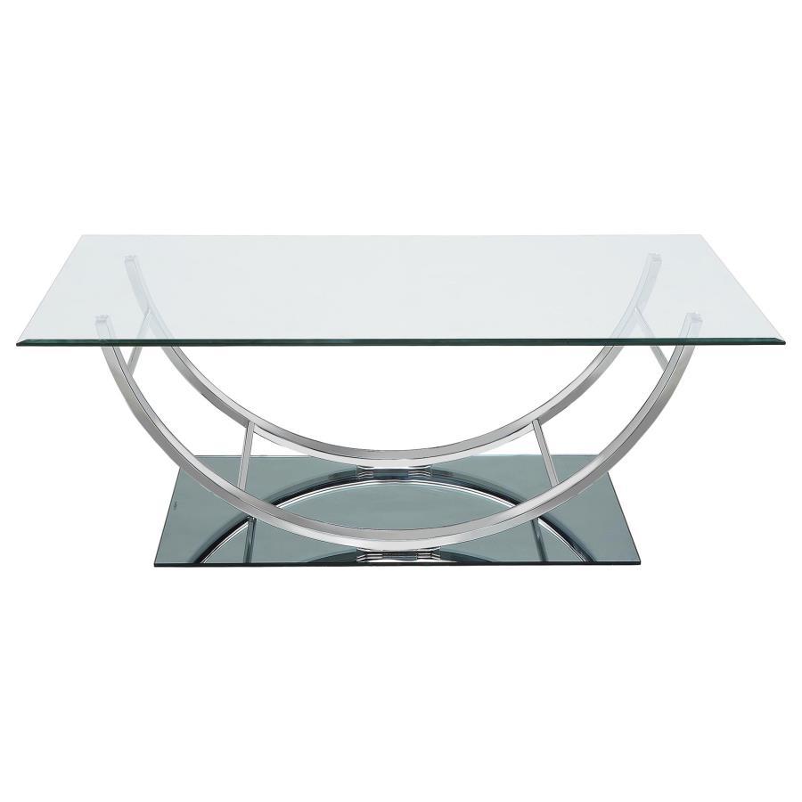 Danville - Glass Top Coffee Table Set
