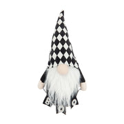 Gnome Decor, For Halloween Decor - Black / White
