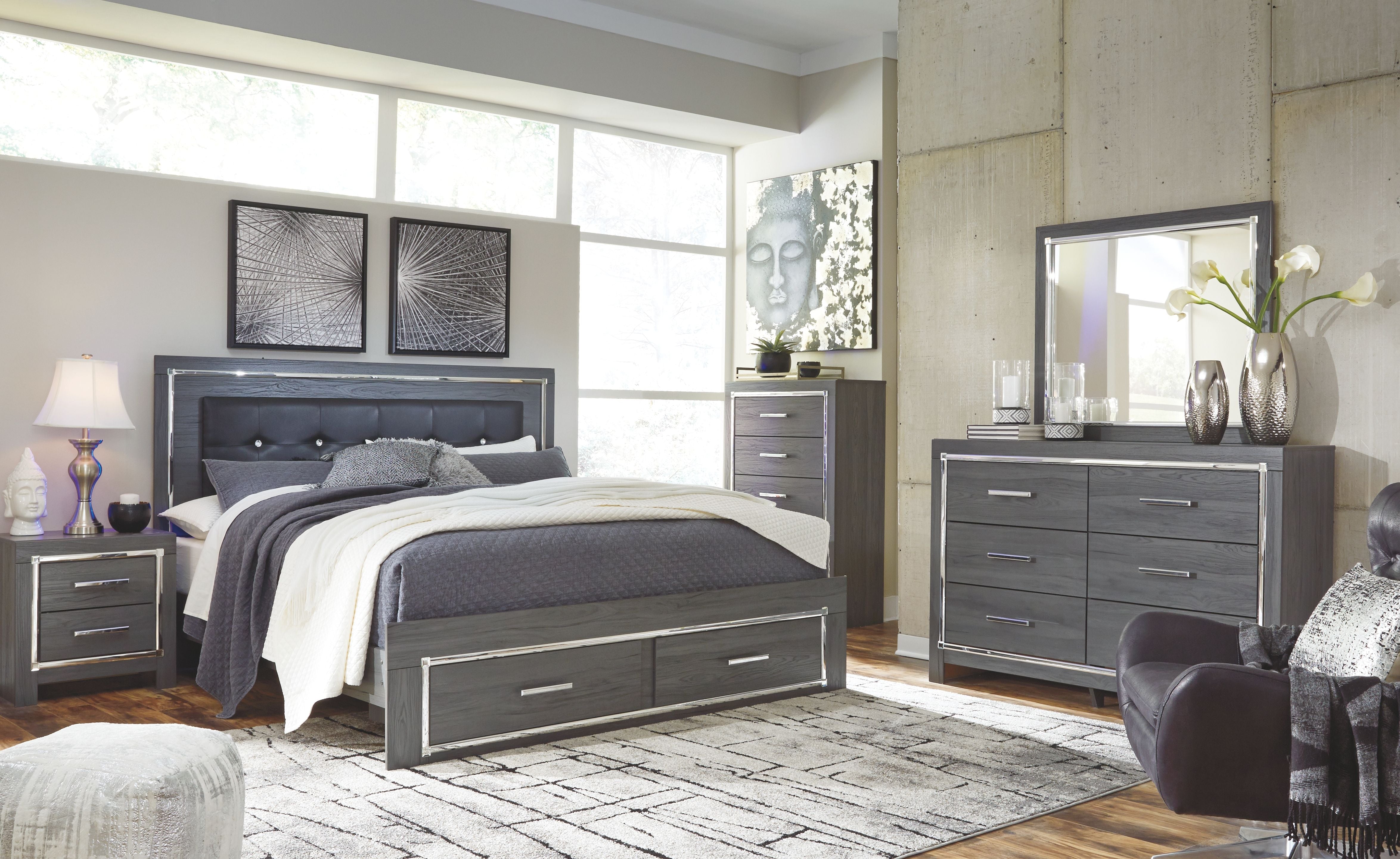 Signature Design by Ashley® Lodanna - Panel Bed | Meri Furniture