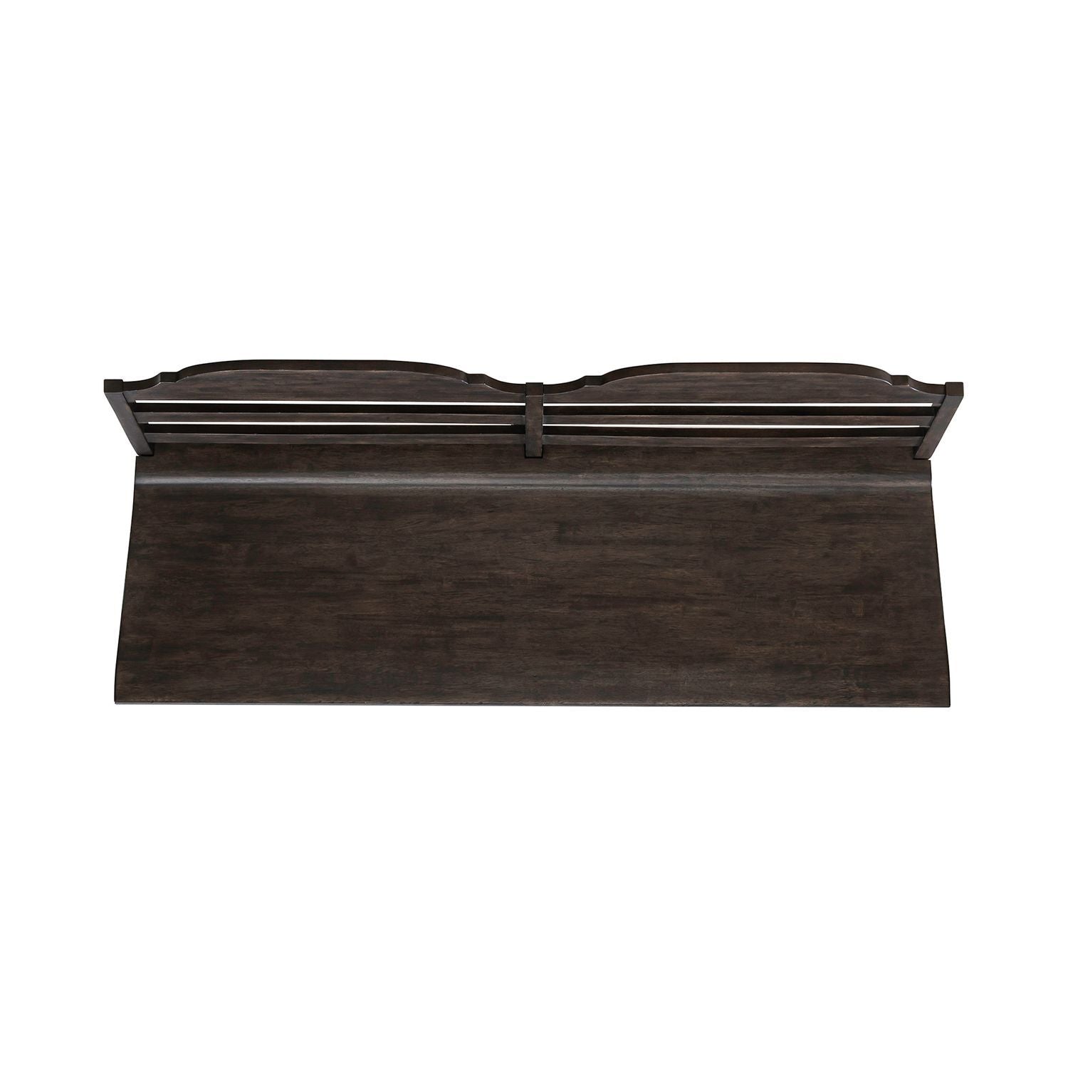 Paradise Valley - Ladder Back Bench - Saddle Brown