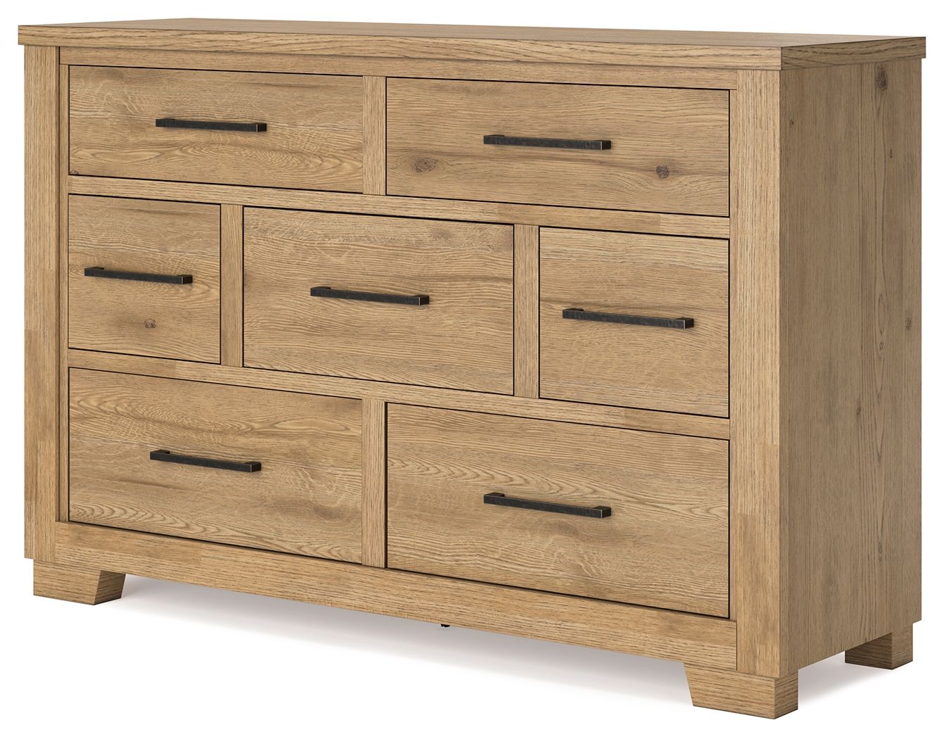 Signature Design by Ashley® Galliden - Light Brown - Dresser | Meri Furniture
