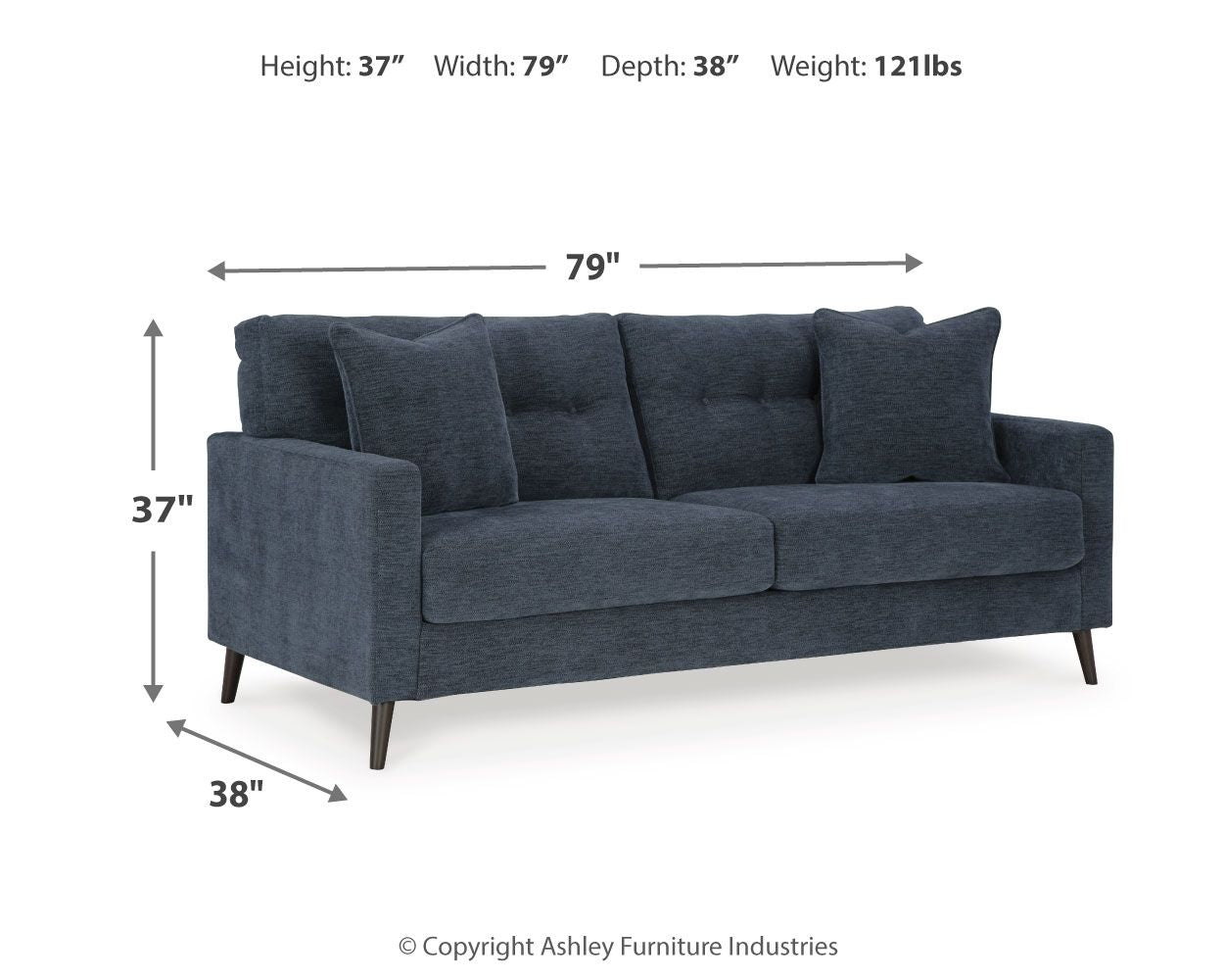 Signature Design by Ashley® Bixler - Sofa | Meri Furniture