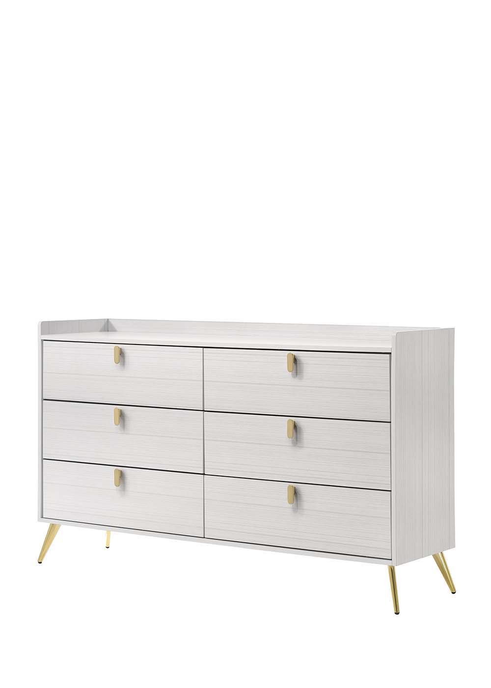 ACME Zeena - Dresser - White Finish | Meri Furniture