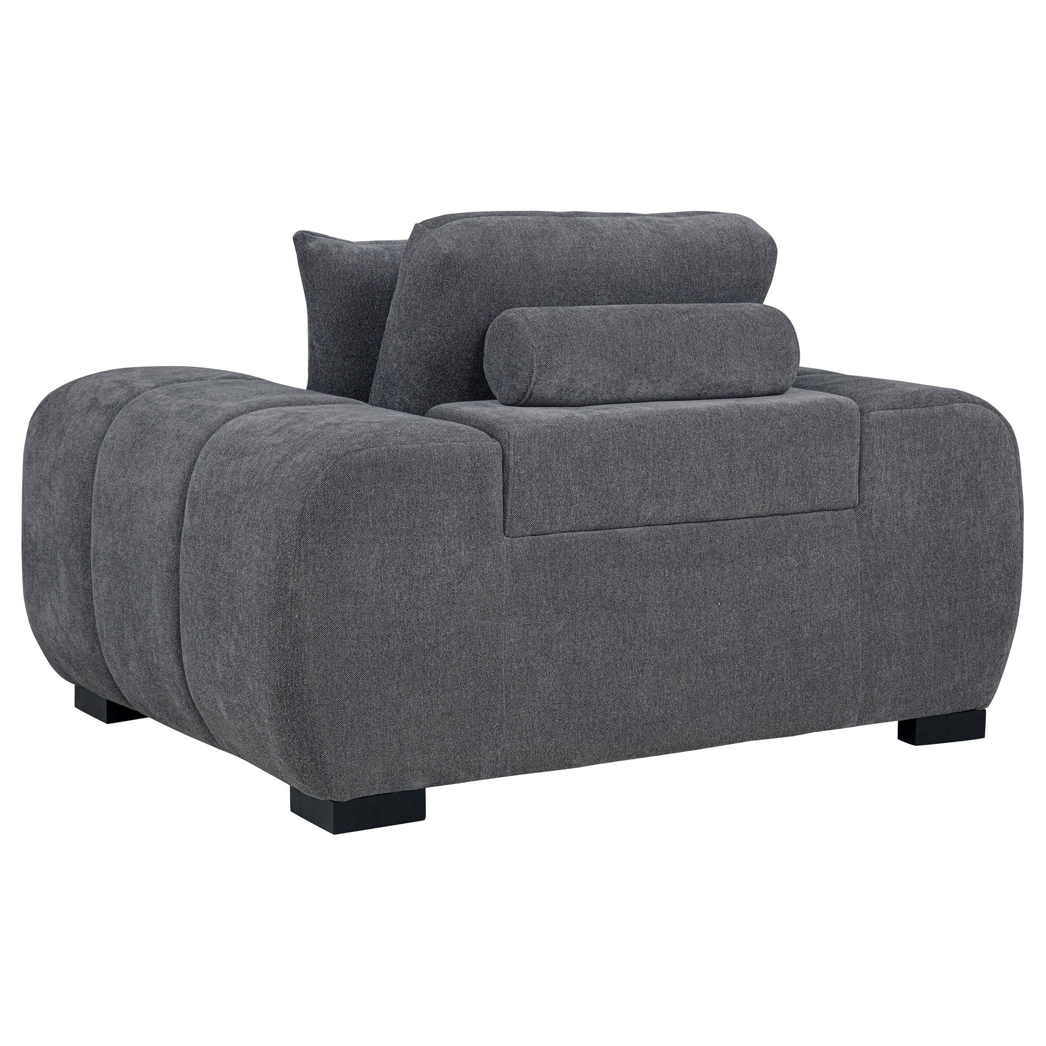 Plather - Track Arm Accent Chair