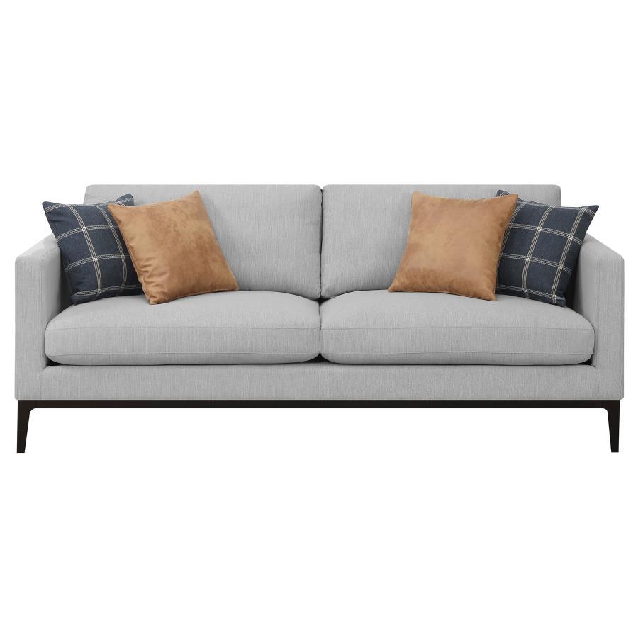 Coaster Fine Furniture Apperson - Upholstered Track Arm Sofa Set | Meri Furniture