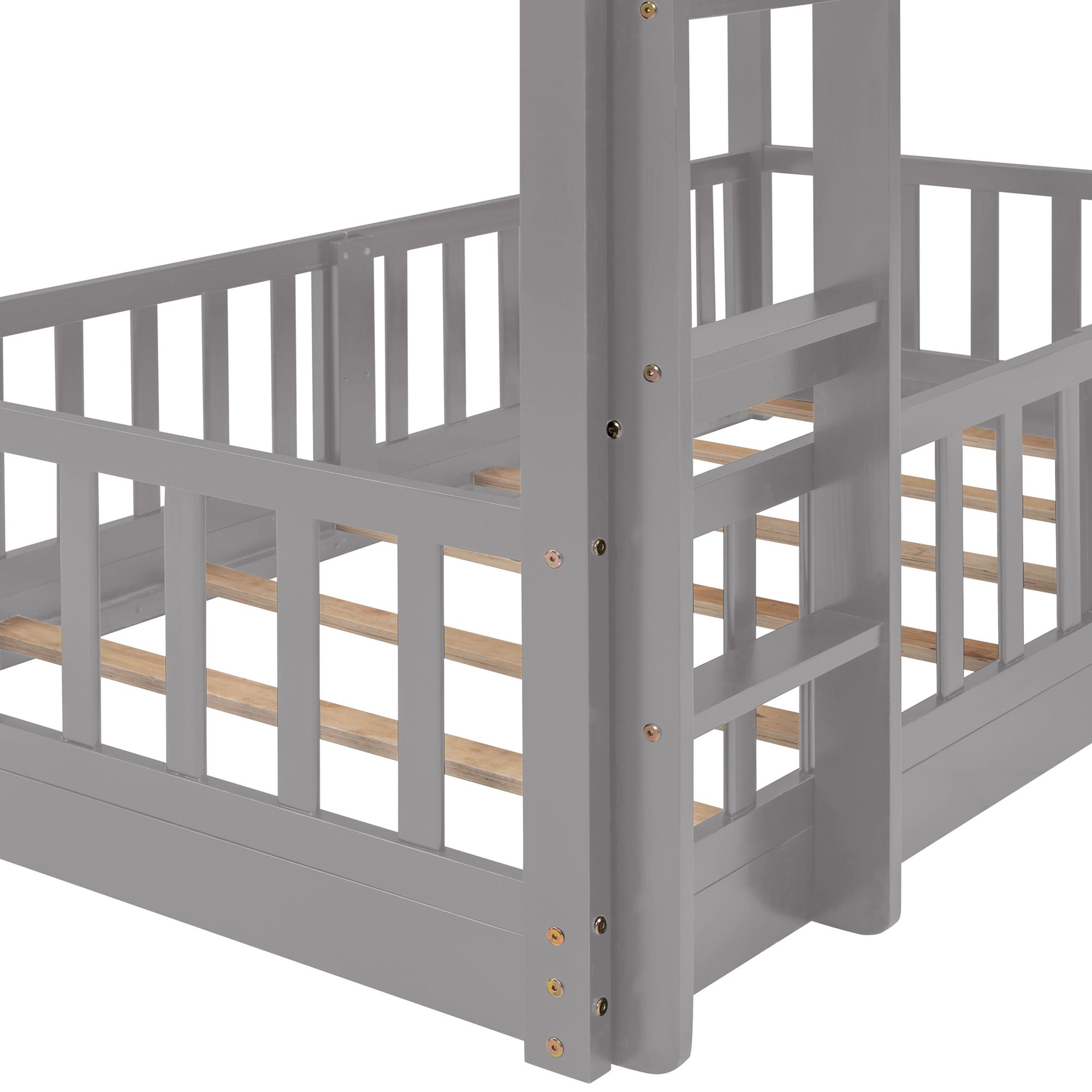 Functional Bunk Bed & Convertible Ladder And Slide