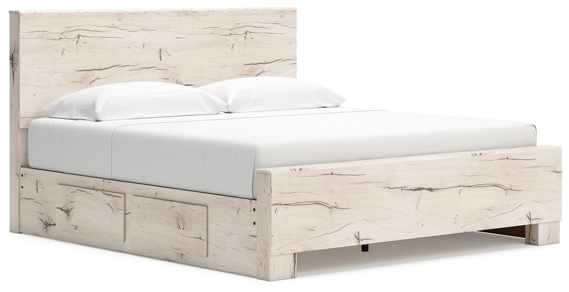 Signature Design by Ashley® Lawroy - Panel Bed With Storage | Meri Furniture