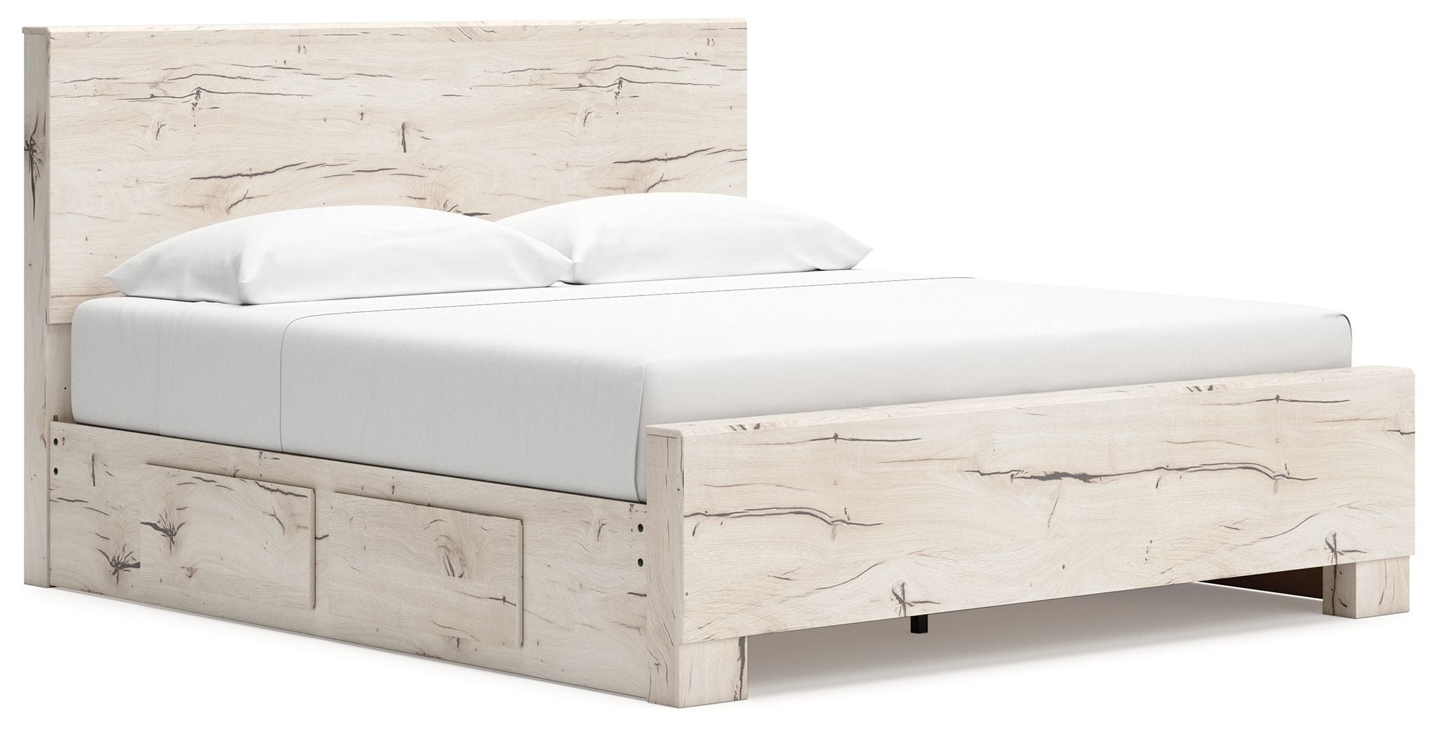 Signature Design by Ashley® Lawroy - Panel Bed With Storage | Meri Furniture
