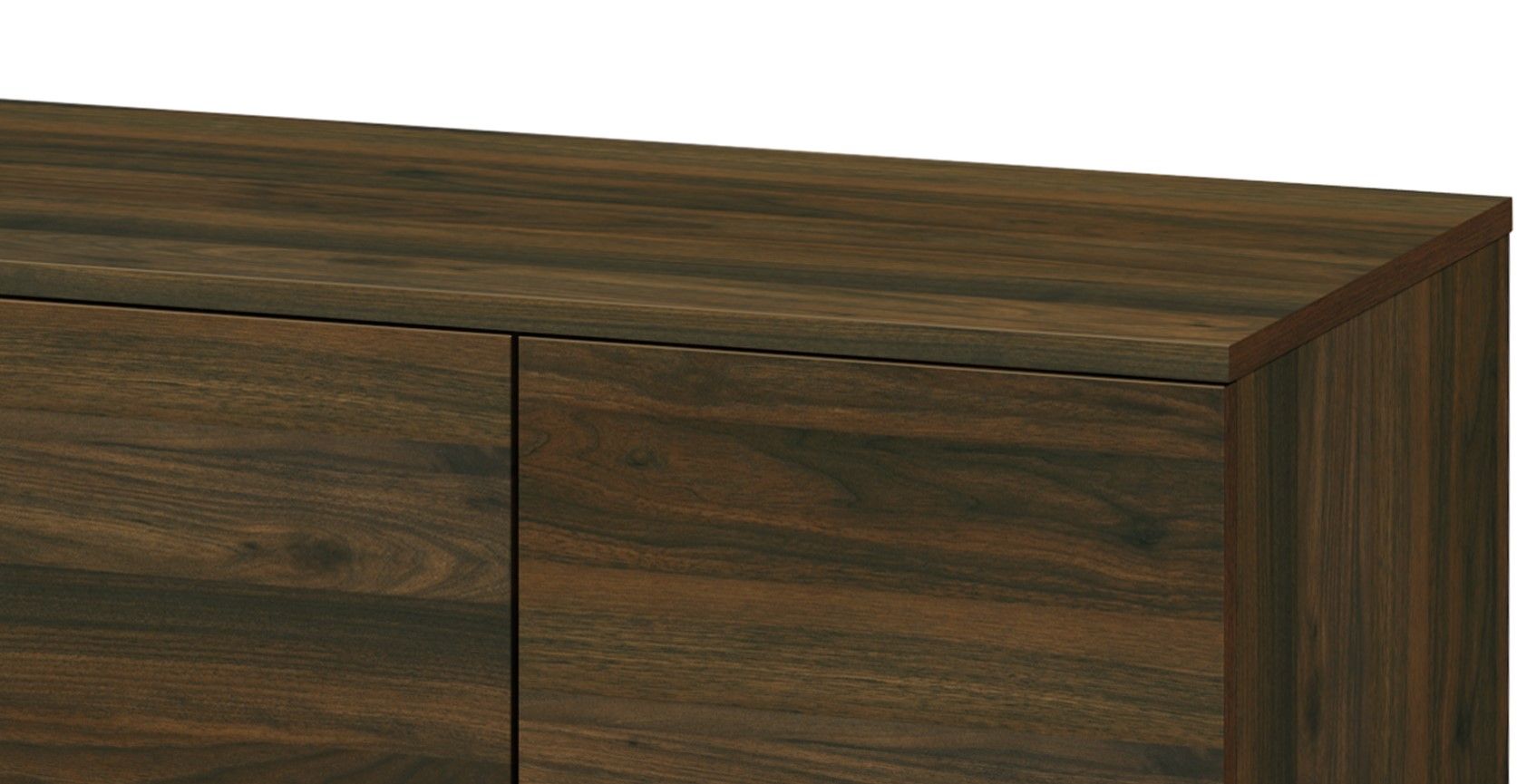 Amidon - TV Stand, With 2 Storage Shelves And 1 Cabinet