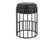 Merlin - 30" Upholstered Barstool - Licorice