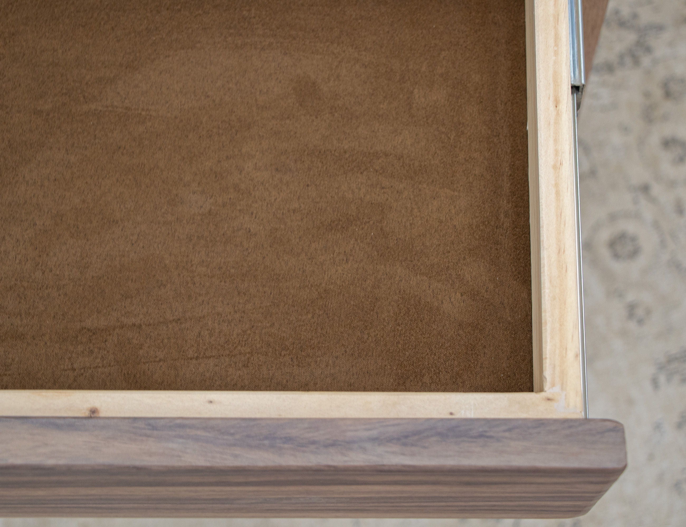 International Furniture Direct Parota Nova - 6 Drawers Dresser - Brown Cappuccino | Meri Furniture