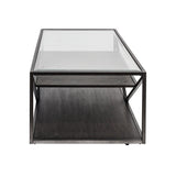 Arista - Rectangular Cocktail Table - Dark Gray