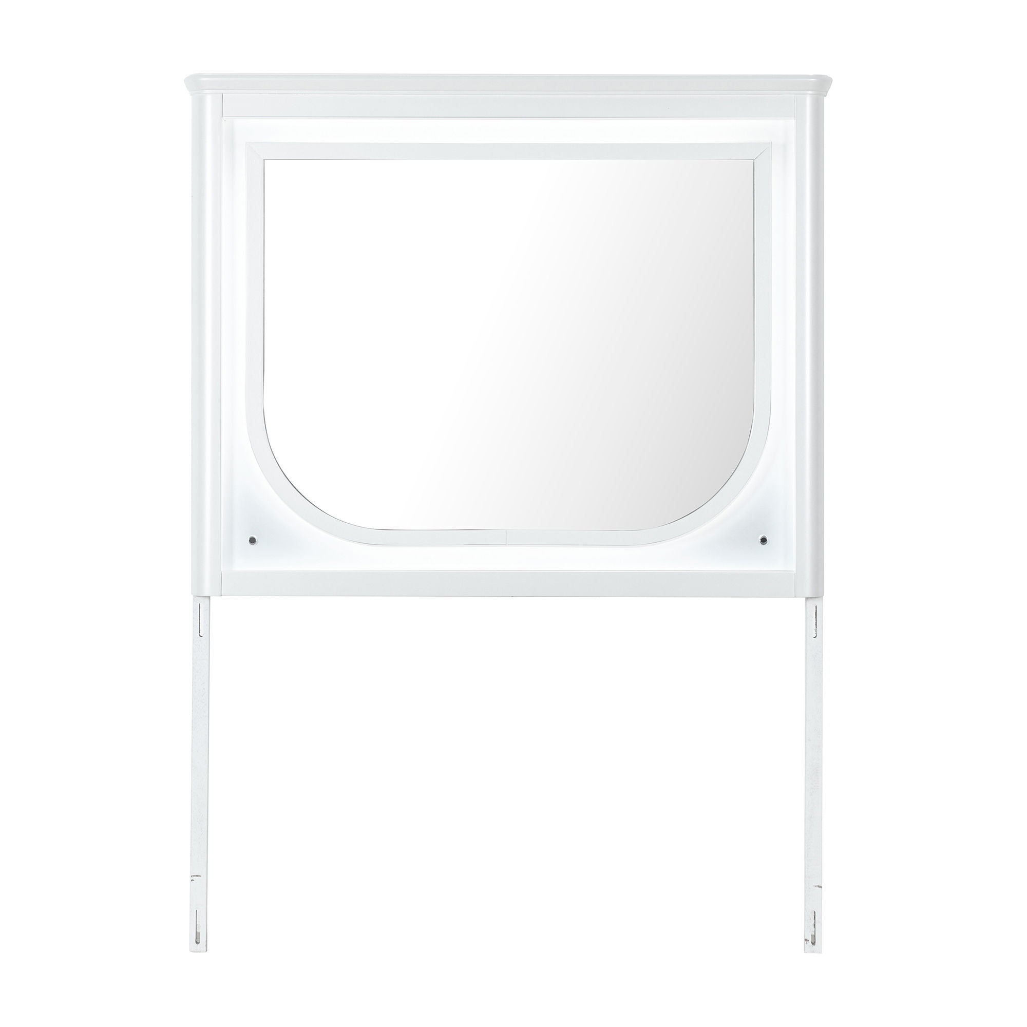 Brenda - Mirror With LED Lighting And Accent Detailing - Gray