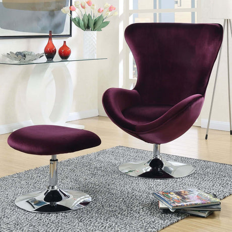 Primo International Accent Chair w/ Ottoman | Meri Furniture