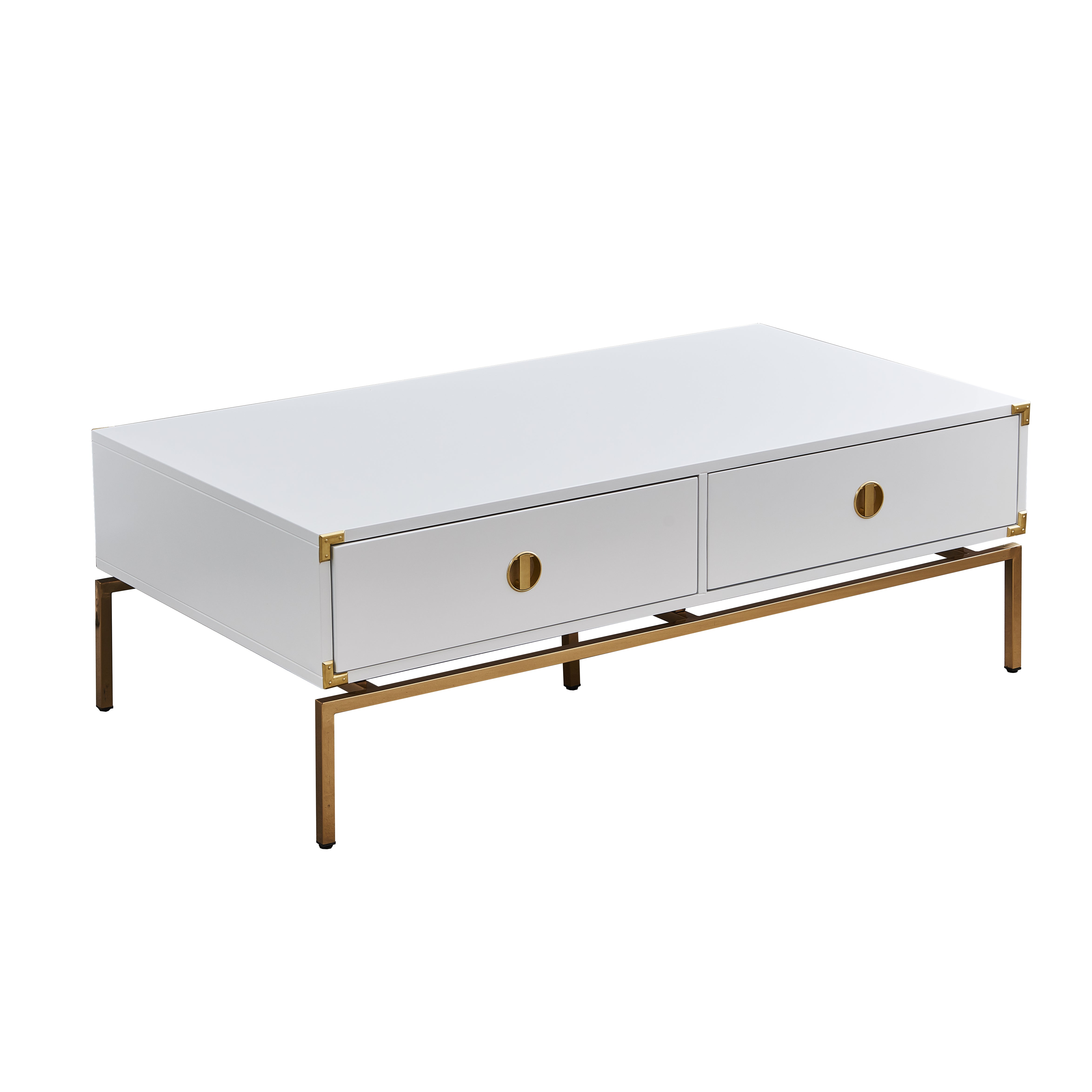 Elegant White Coffee Table
