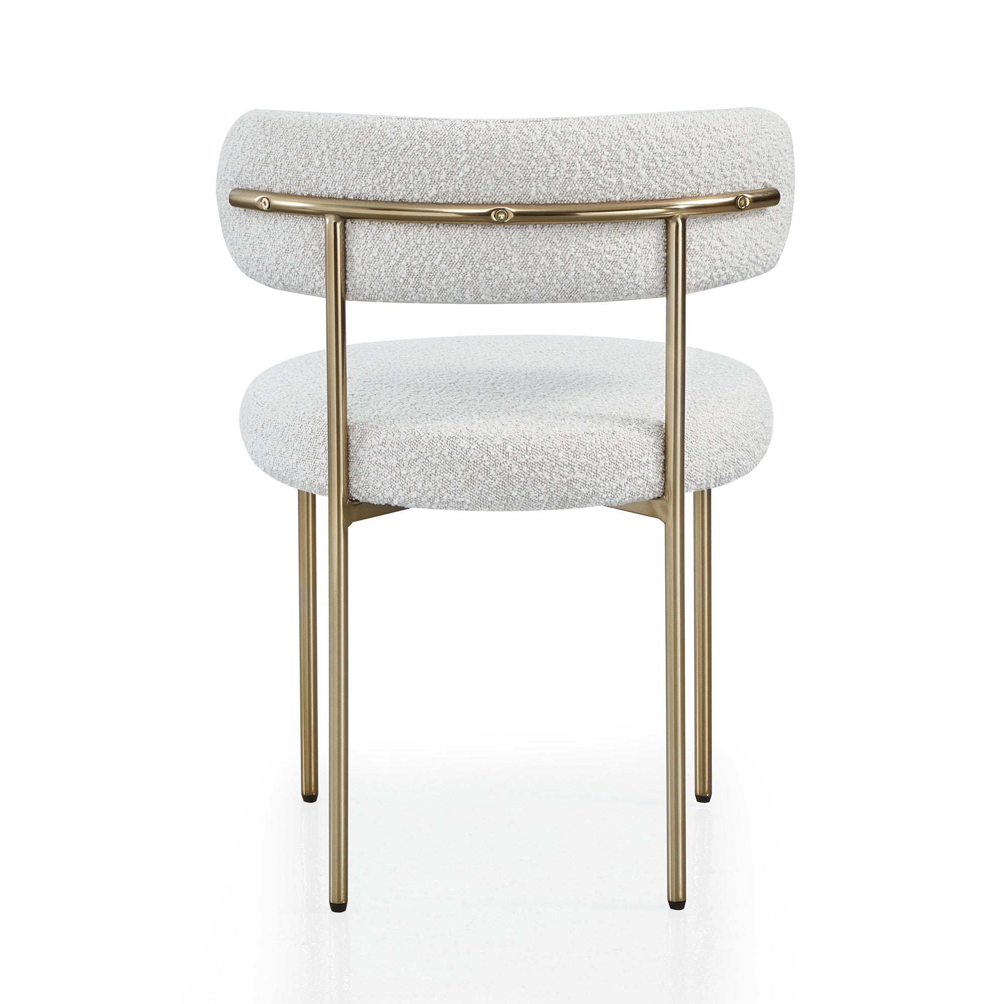 Stylish Granule Fabric Chairs Set of 2