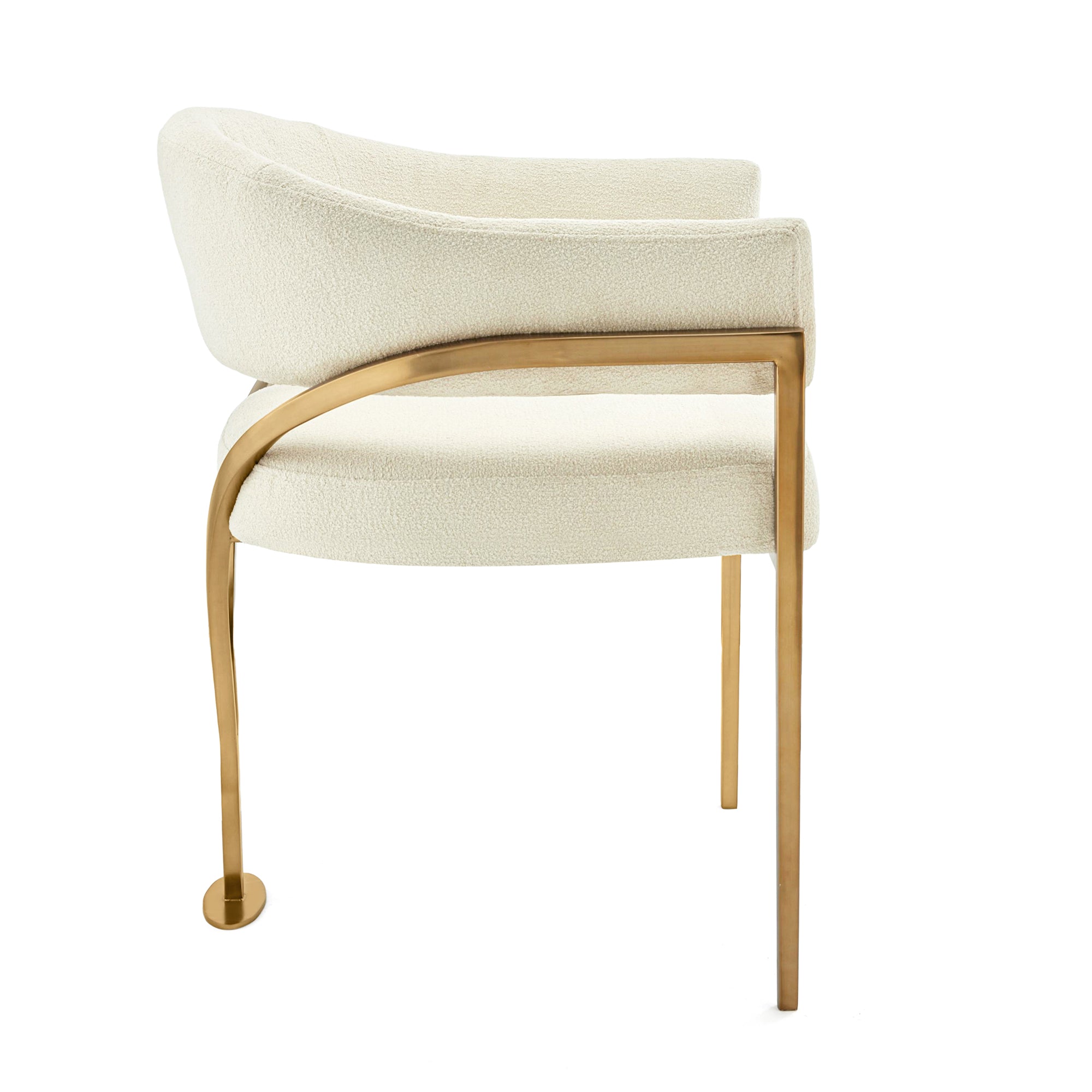 GRANULE FABRIC DINING CHAIR, 2 CHAIRS/SET