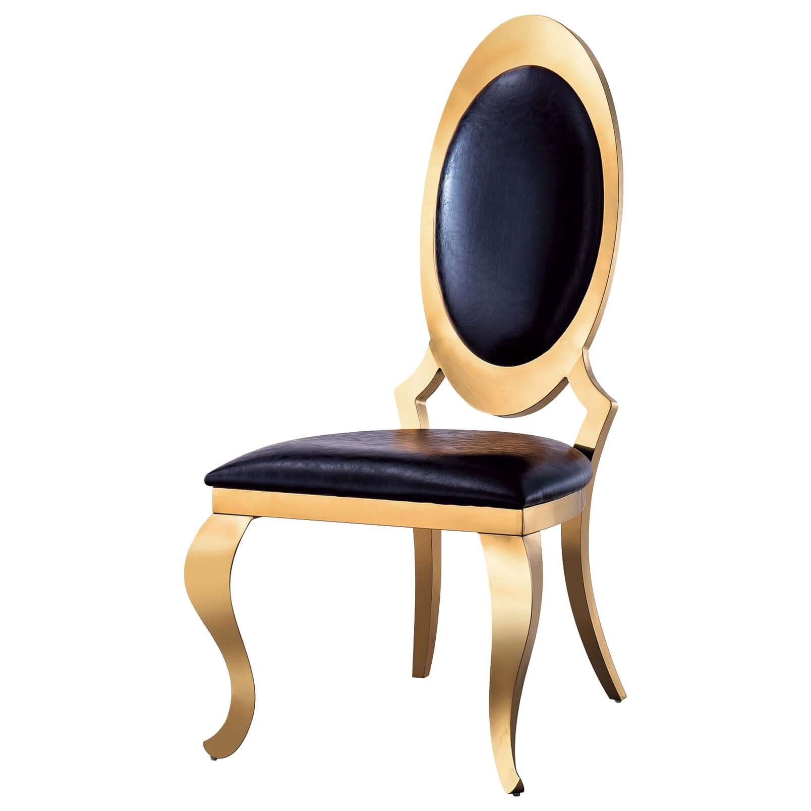 Set of 2 Leatherette Dining Chair