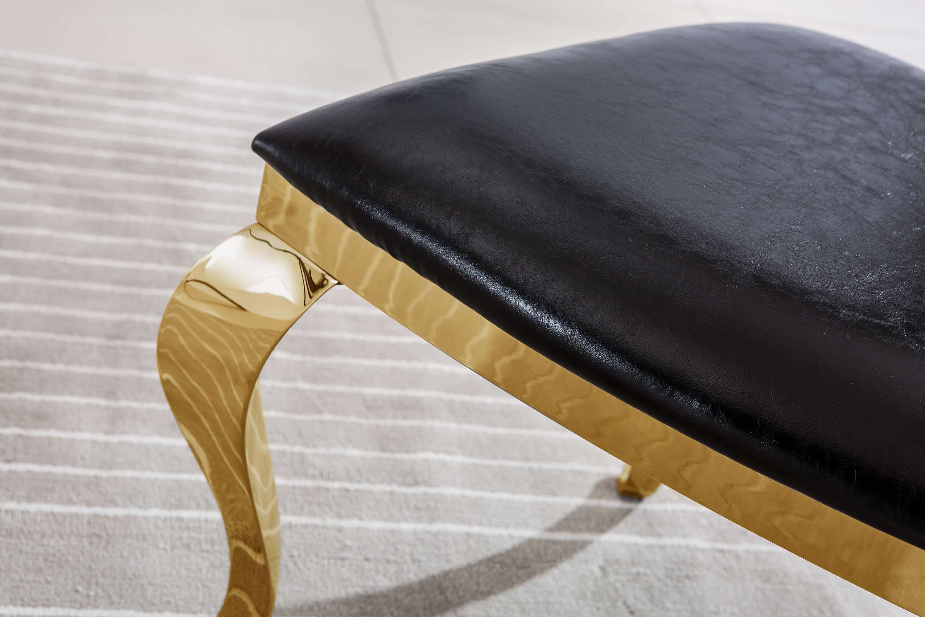 Set of 2 Leatherette Dining Chair