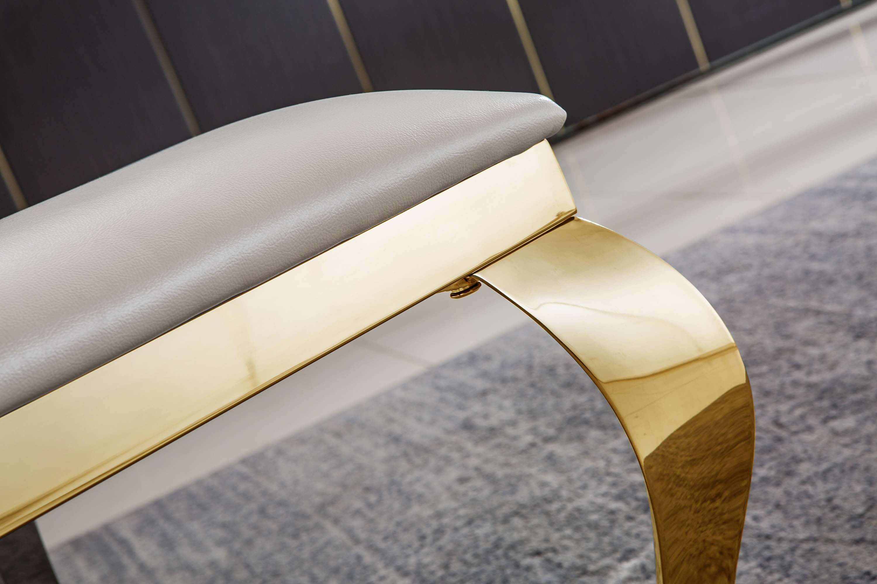 Set of 2 Leatherette Dining Chair