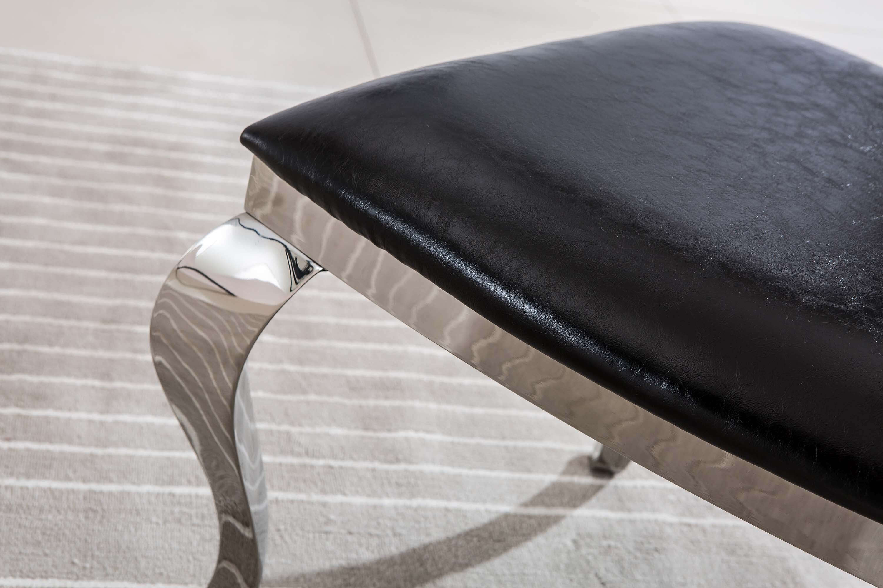 Set of 2 Leatherette Dining Chair