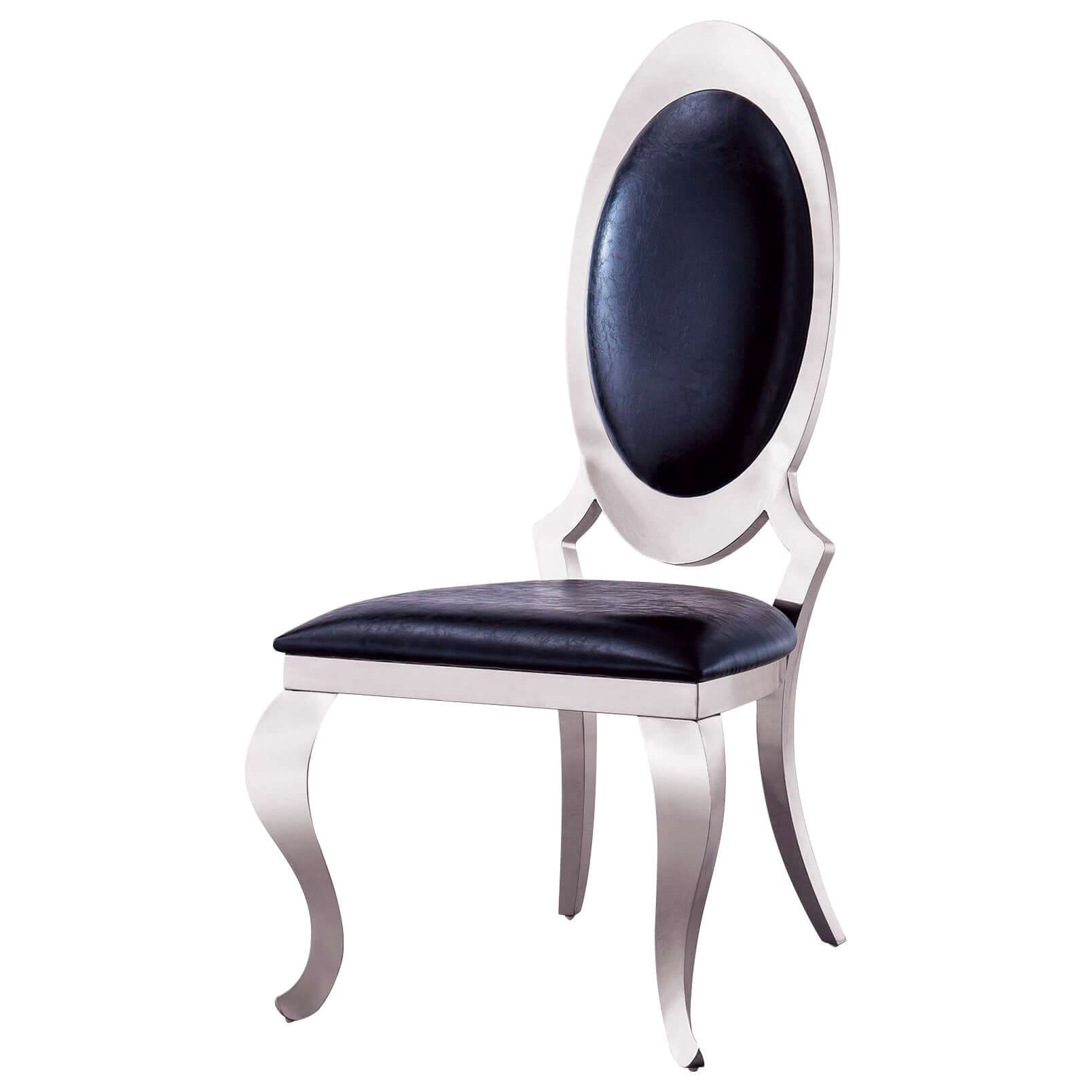 Set of 2 Leatherette Dining Chair