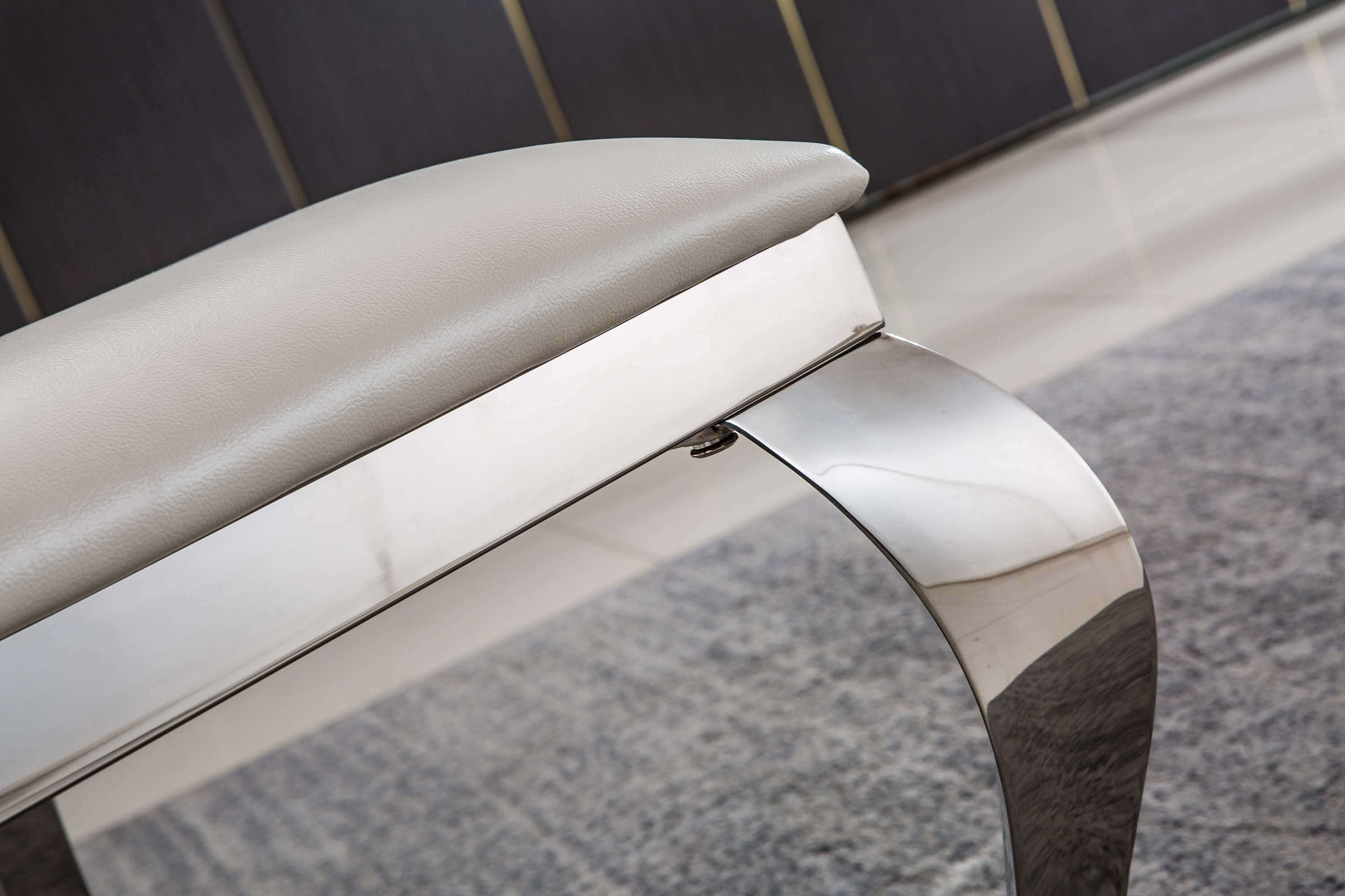 Set of 2 Leatherette Dining Chair