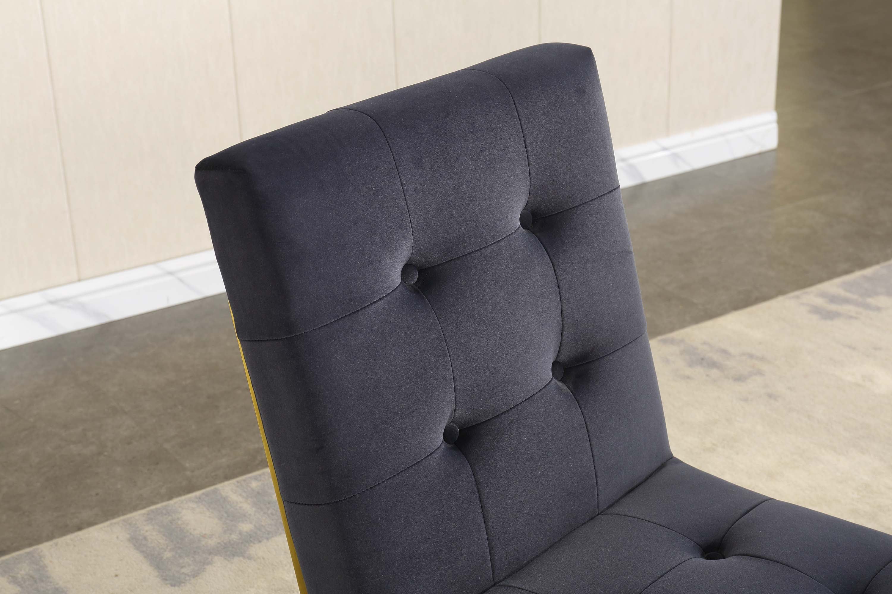 Set of 2 Velvet Dining Chair