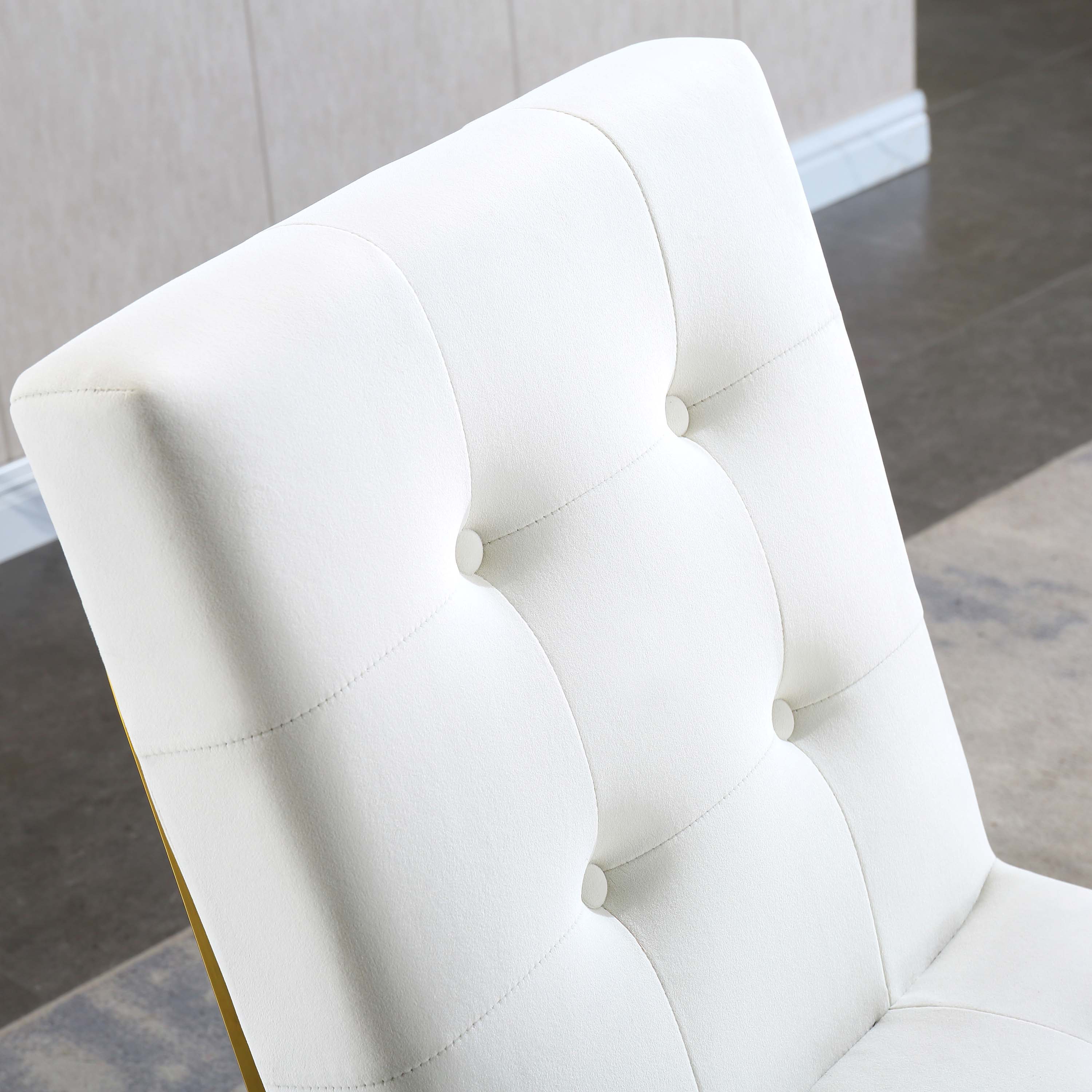 Set of 2 Velvet Dining Chair