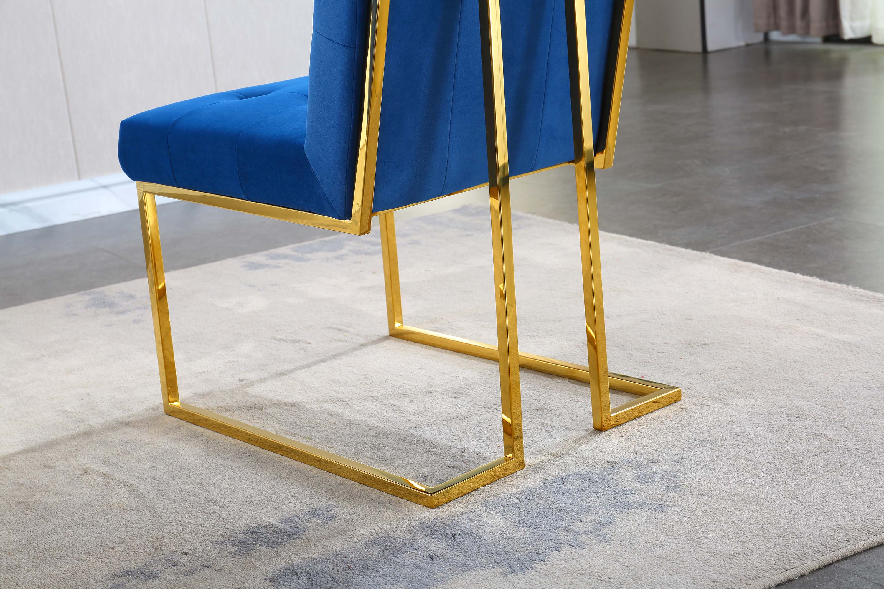 Set of 2 Velvet Dining Chair