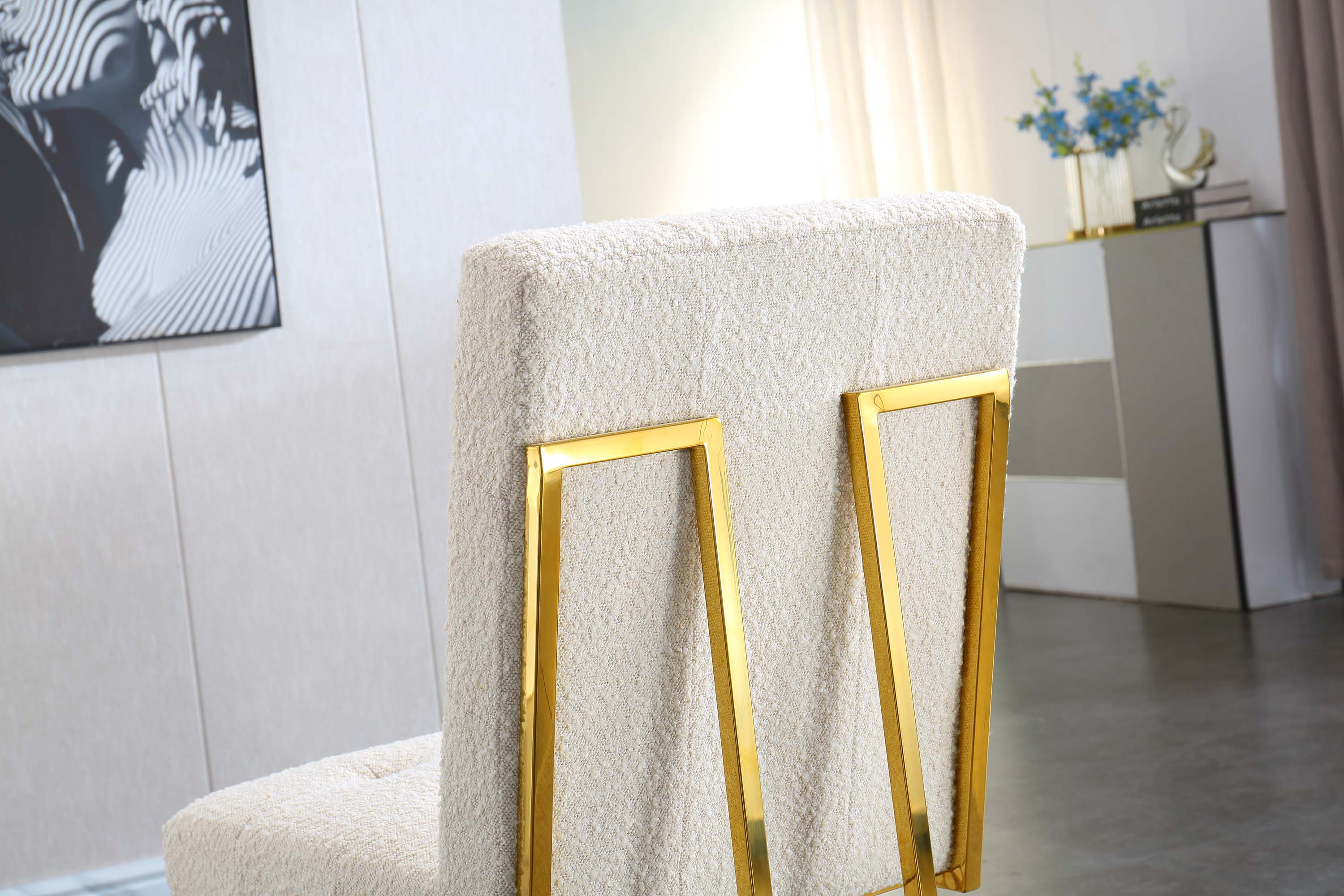 Set of 2 Velvet Dining Chair