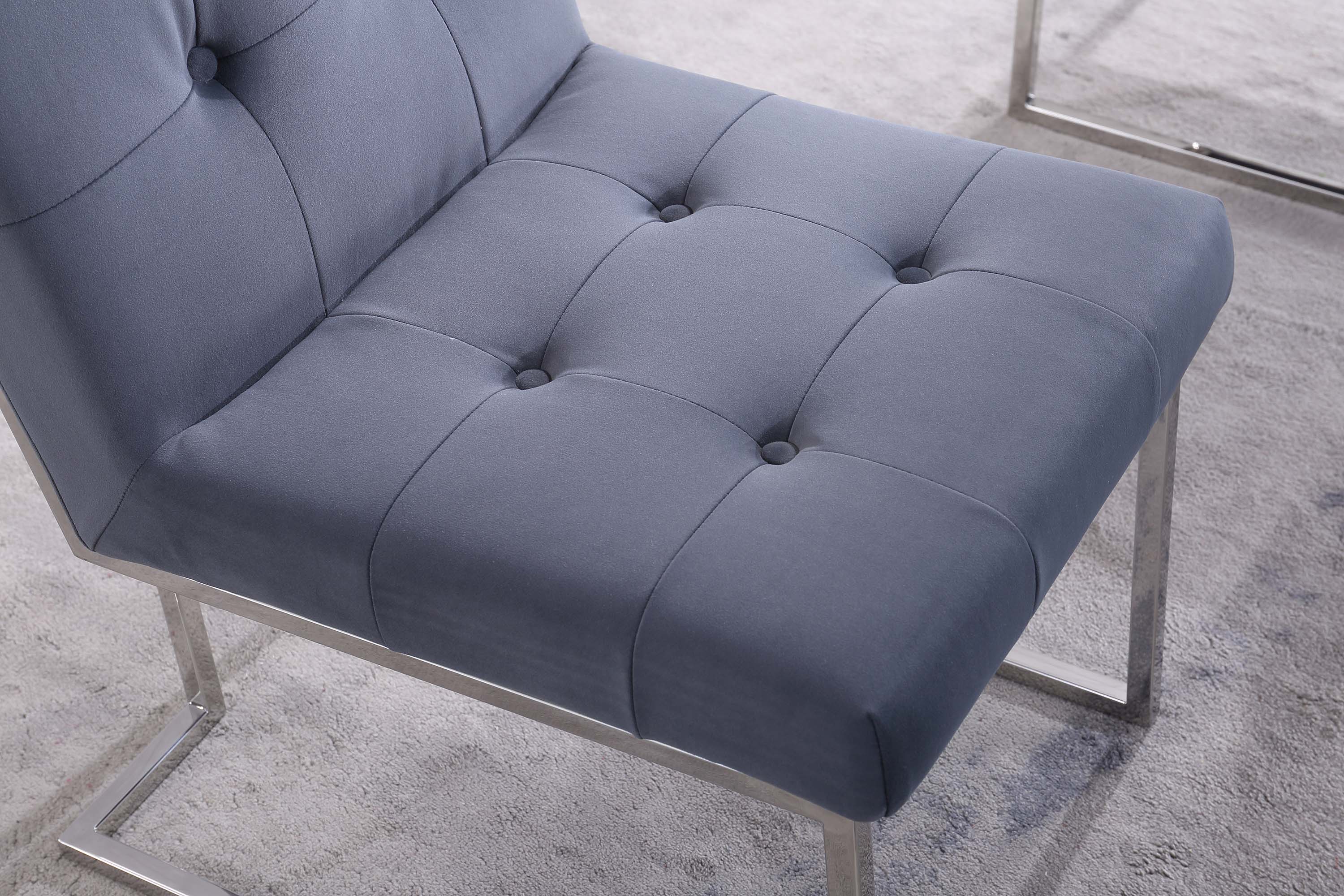 Set of 2 Velvet Dining Chair