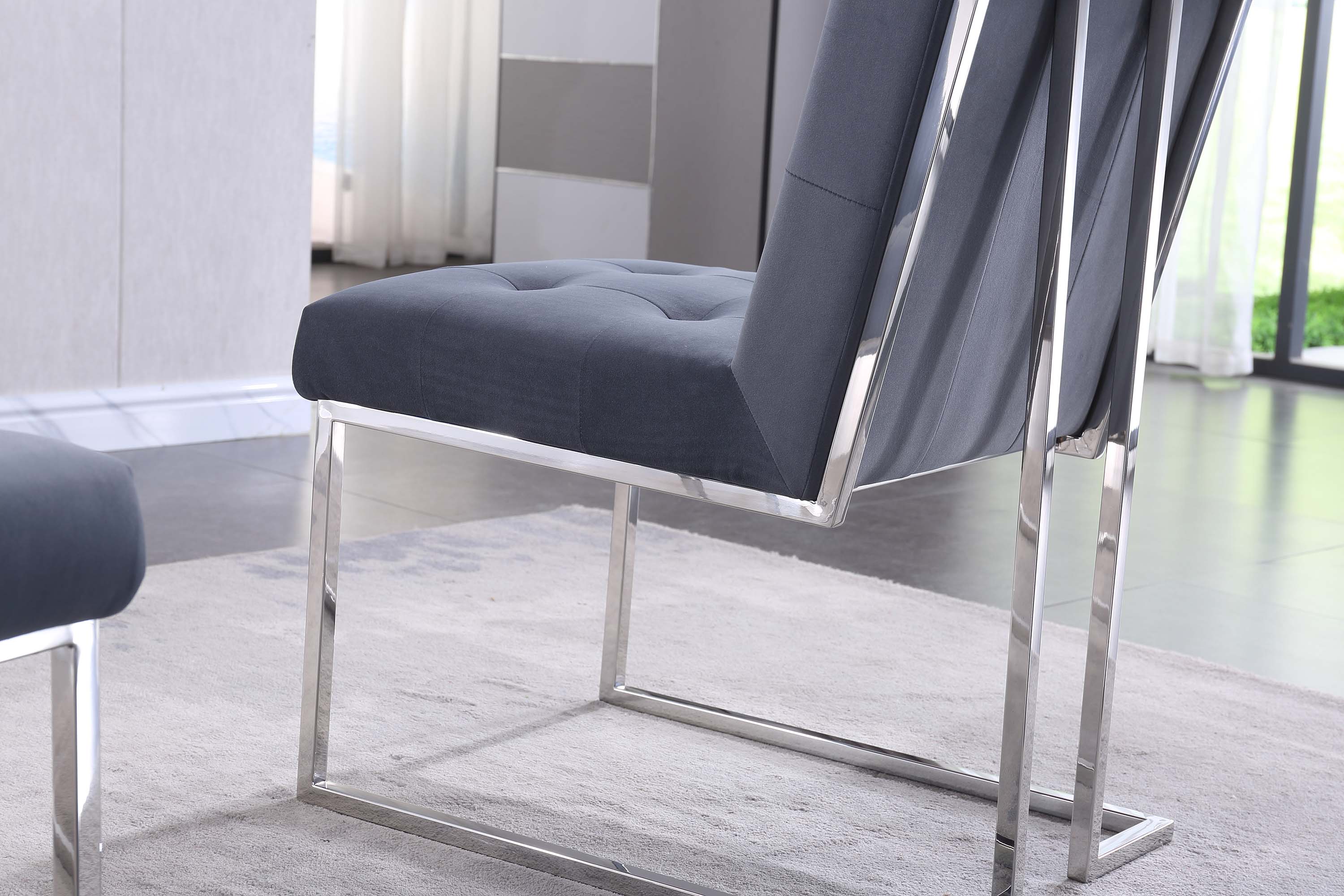 Set of 2 Velvet Dining Chair