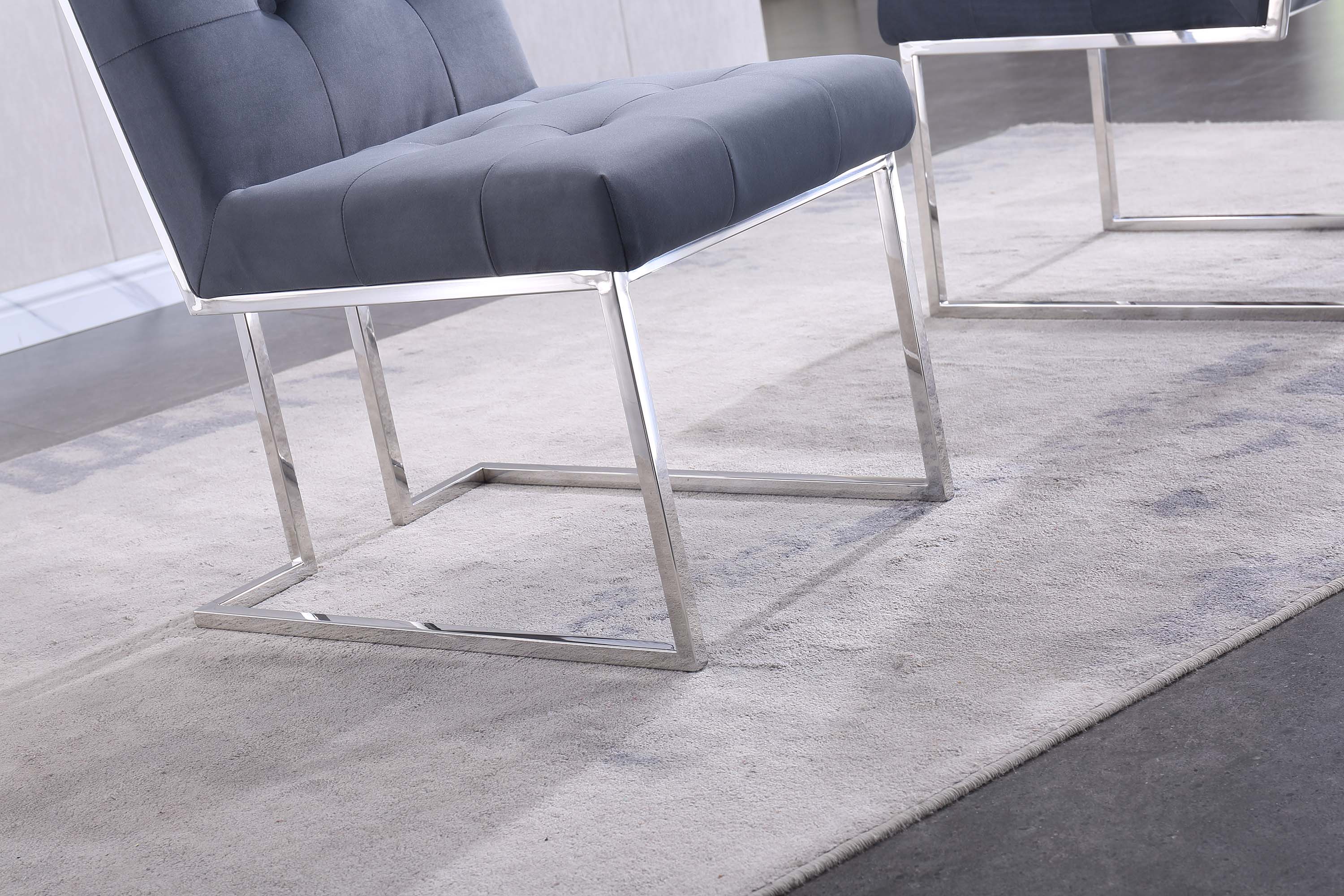 Set of 2 Velvet Dining Chair