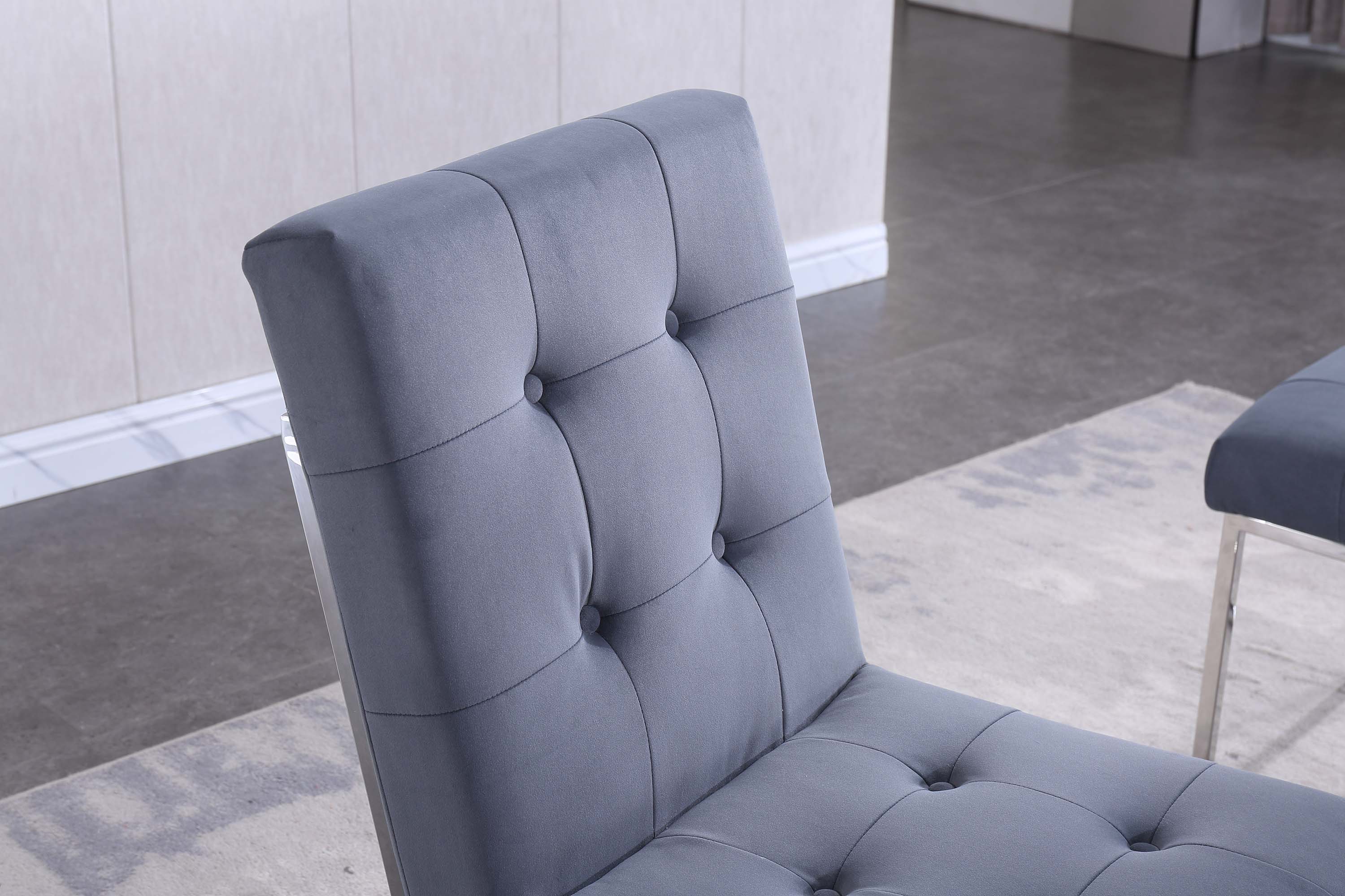 Set of 2 Velvet Dining Chair