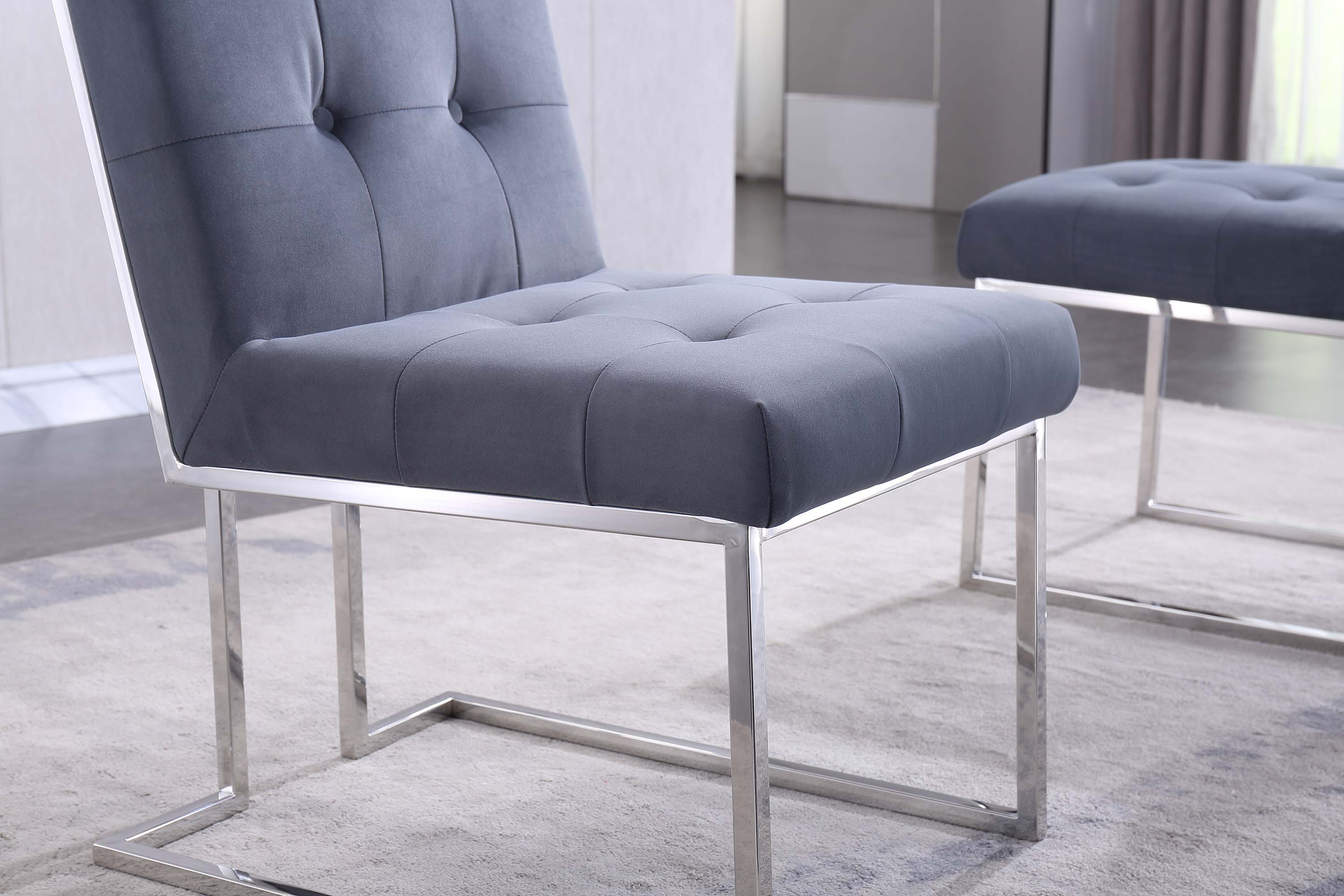 Set of 2 Velvet Dining Chair