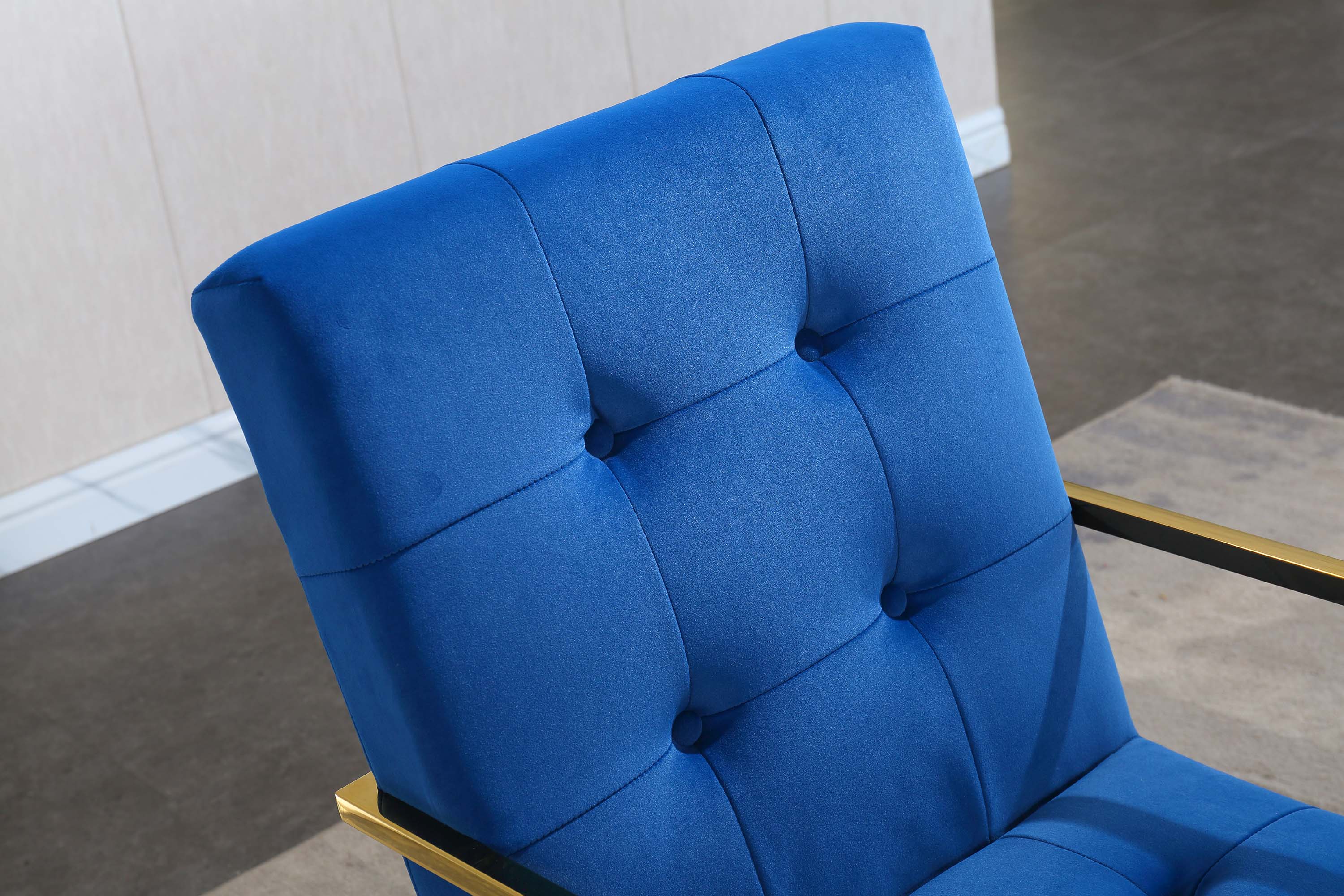 Luxurious Dining Chair with Stainless Steel