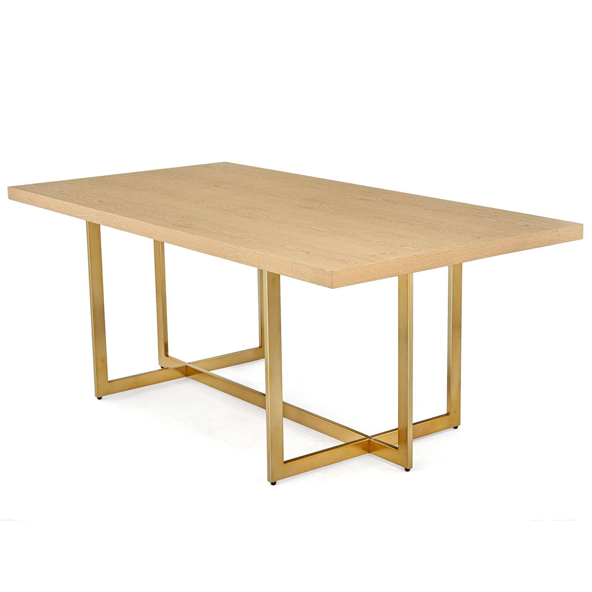 Solid Wood Veneer Dining Table