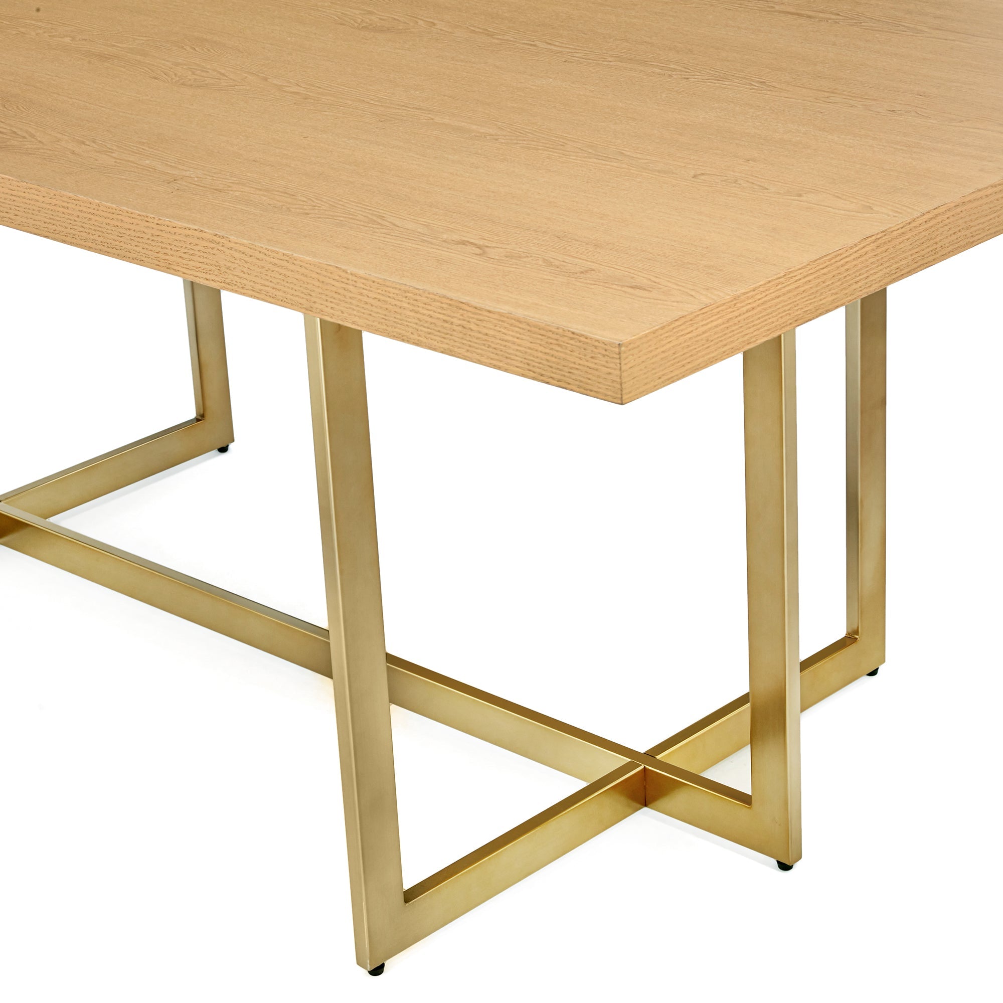 Solid Wood Veneer Dining Table