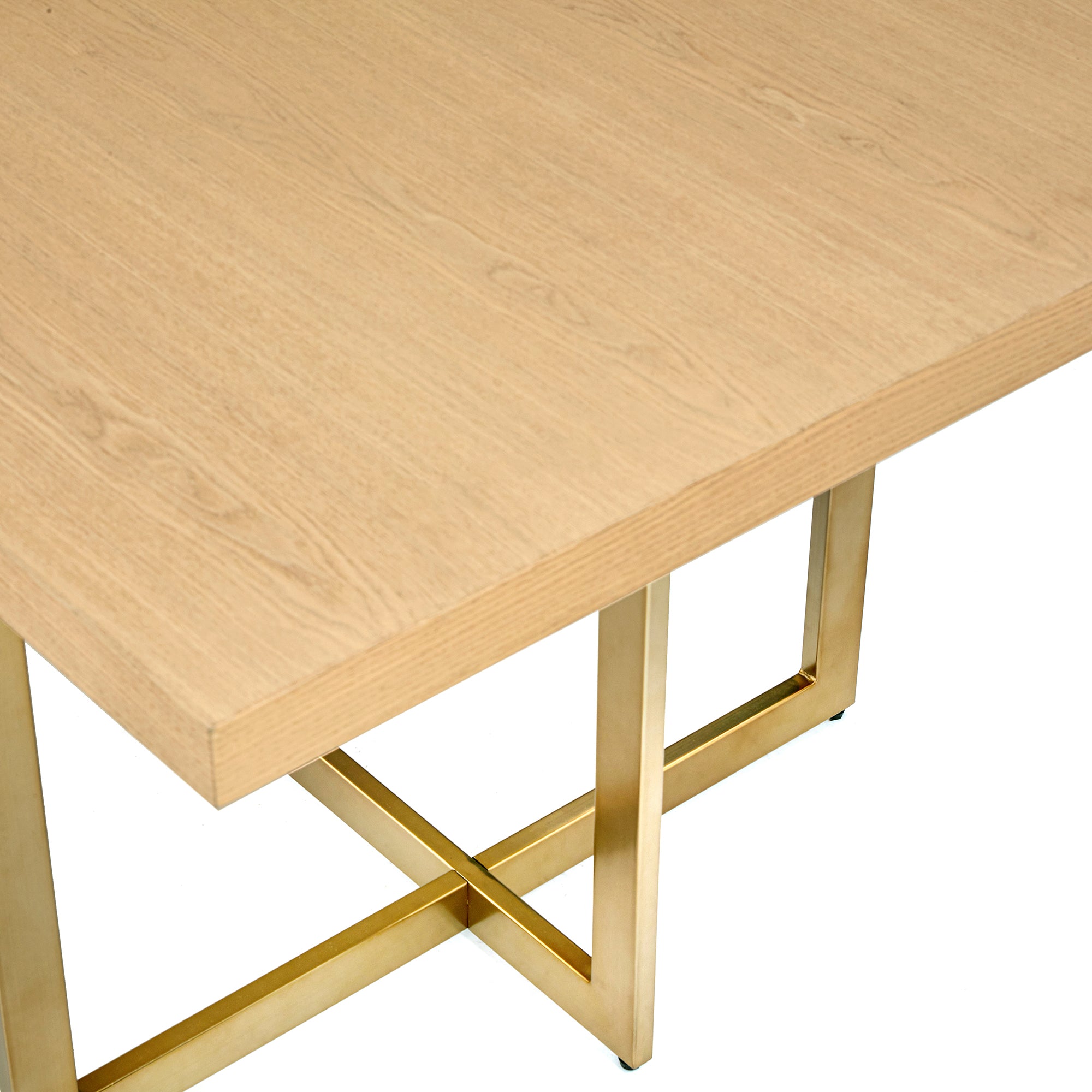 Solid Wood Veneer Dining Table