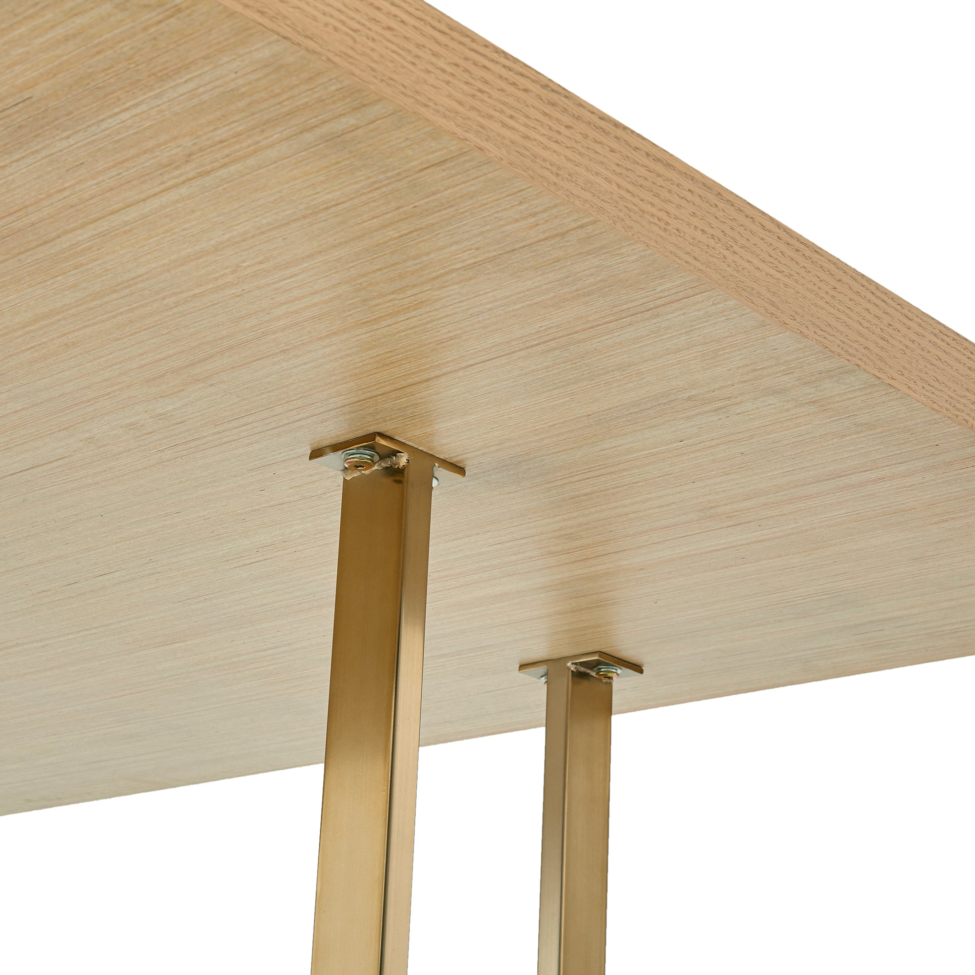 Solid Wood Veneer Dining Table