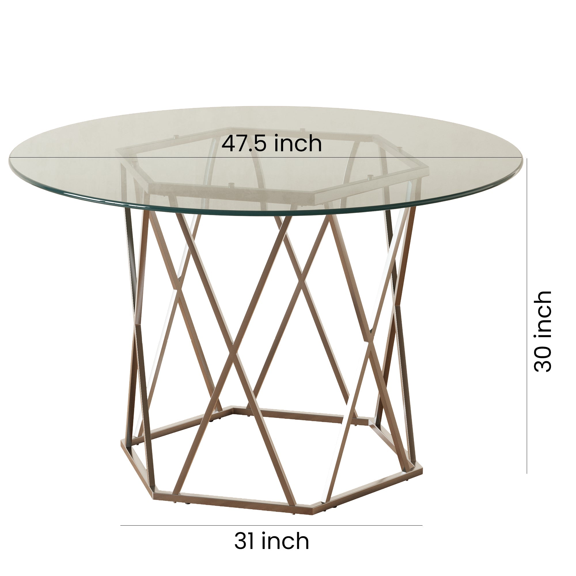 Elegant Round Dining Table