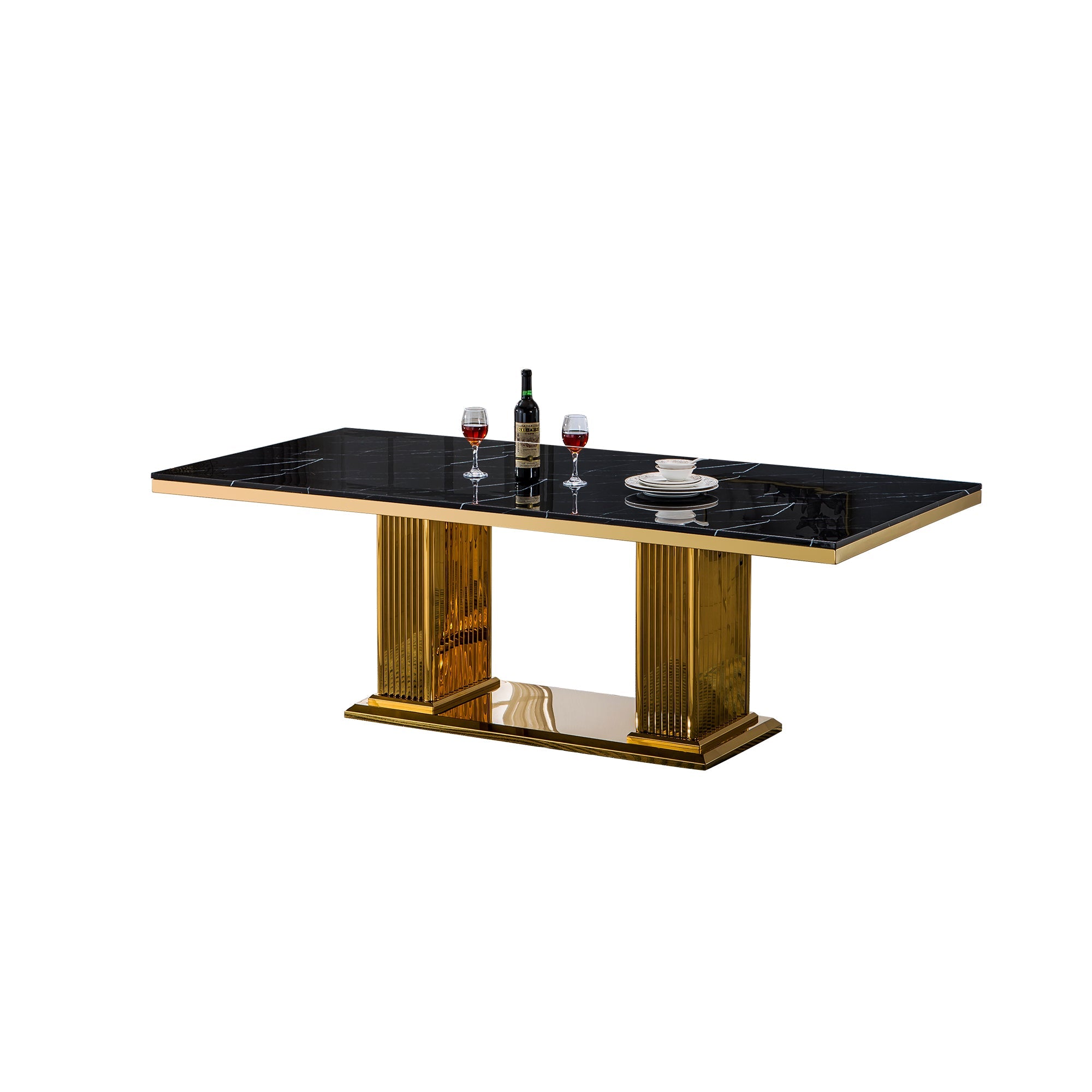 Elegant Rectangular Dining Table