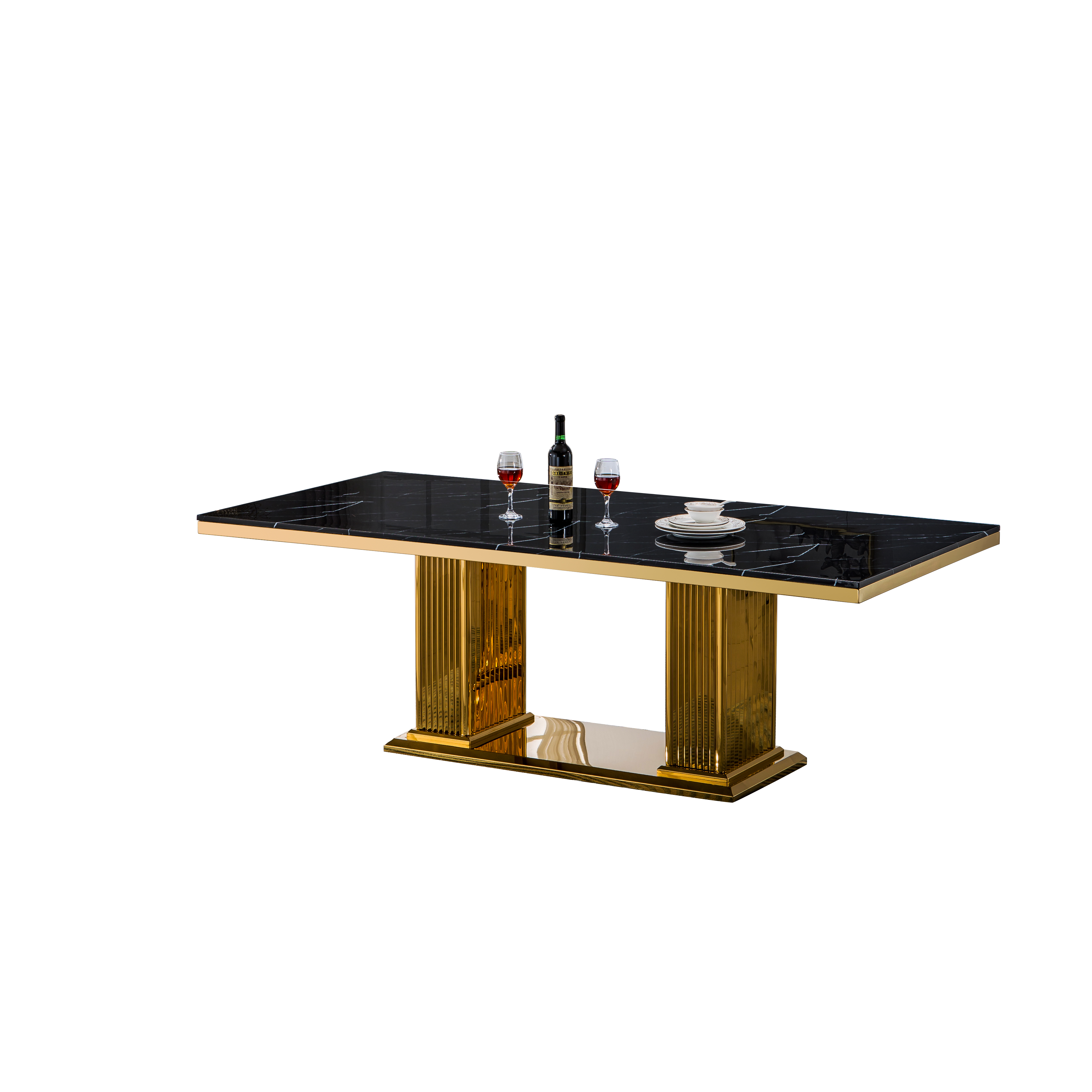 Elegant Rectangular Dining Table