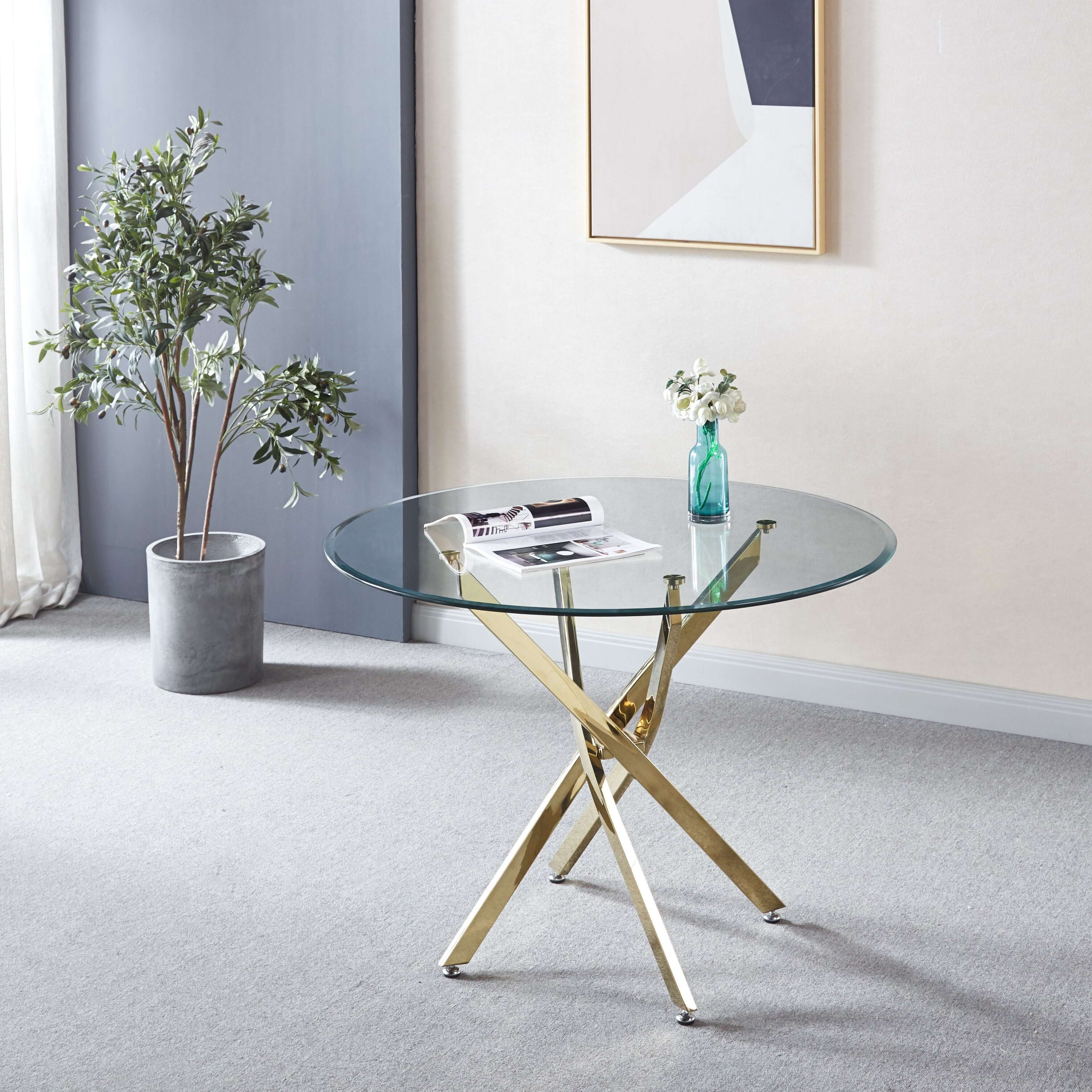 Elegant Round Dining Table