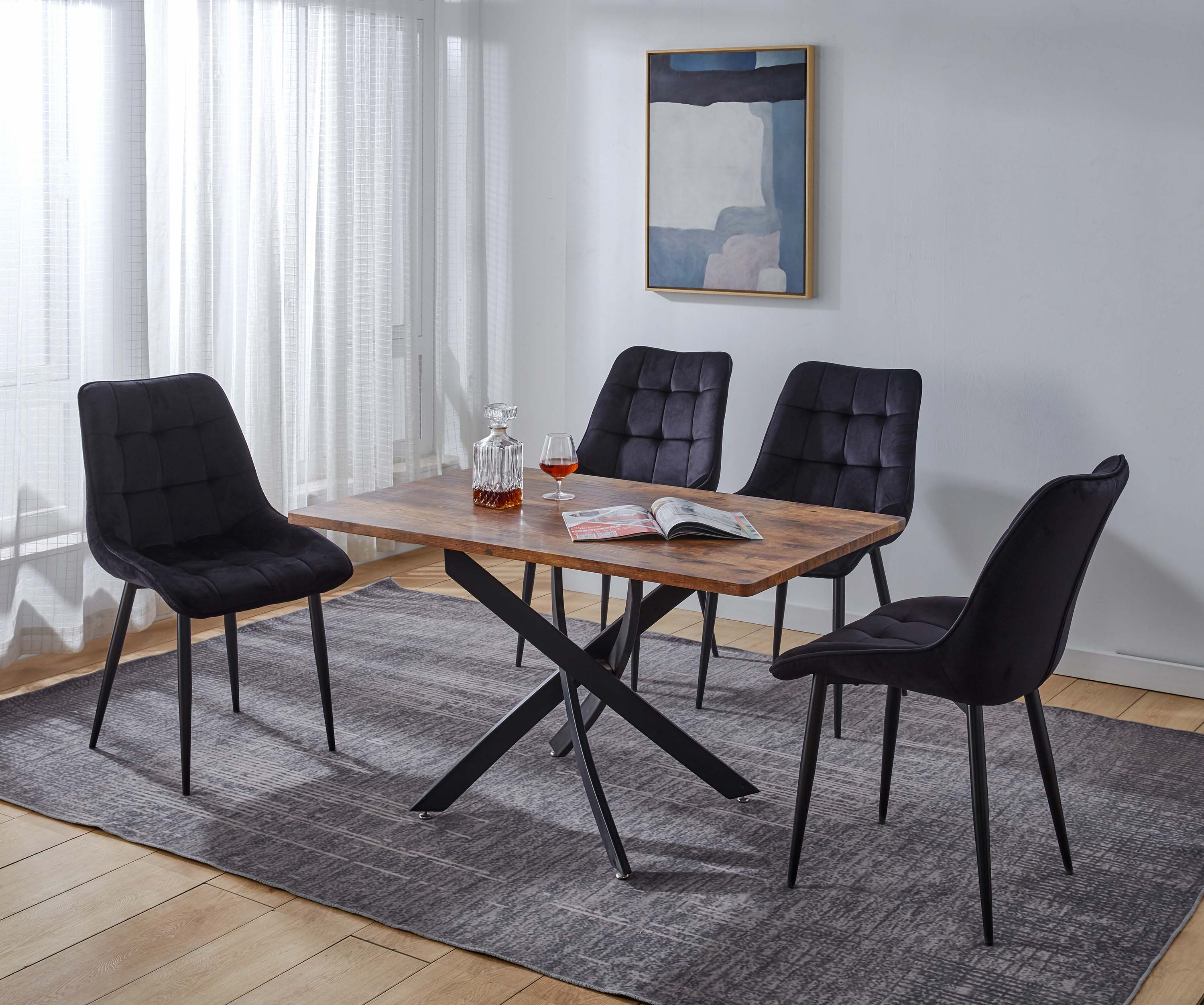 Dining Table with Multiple Options of Table Top