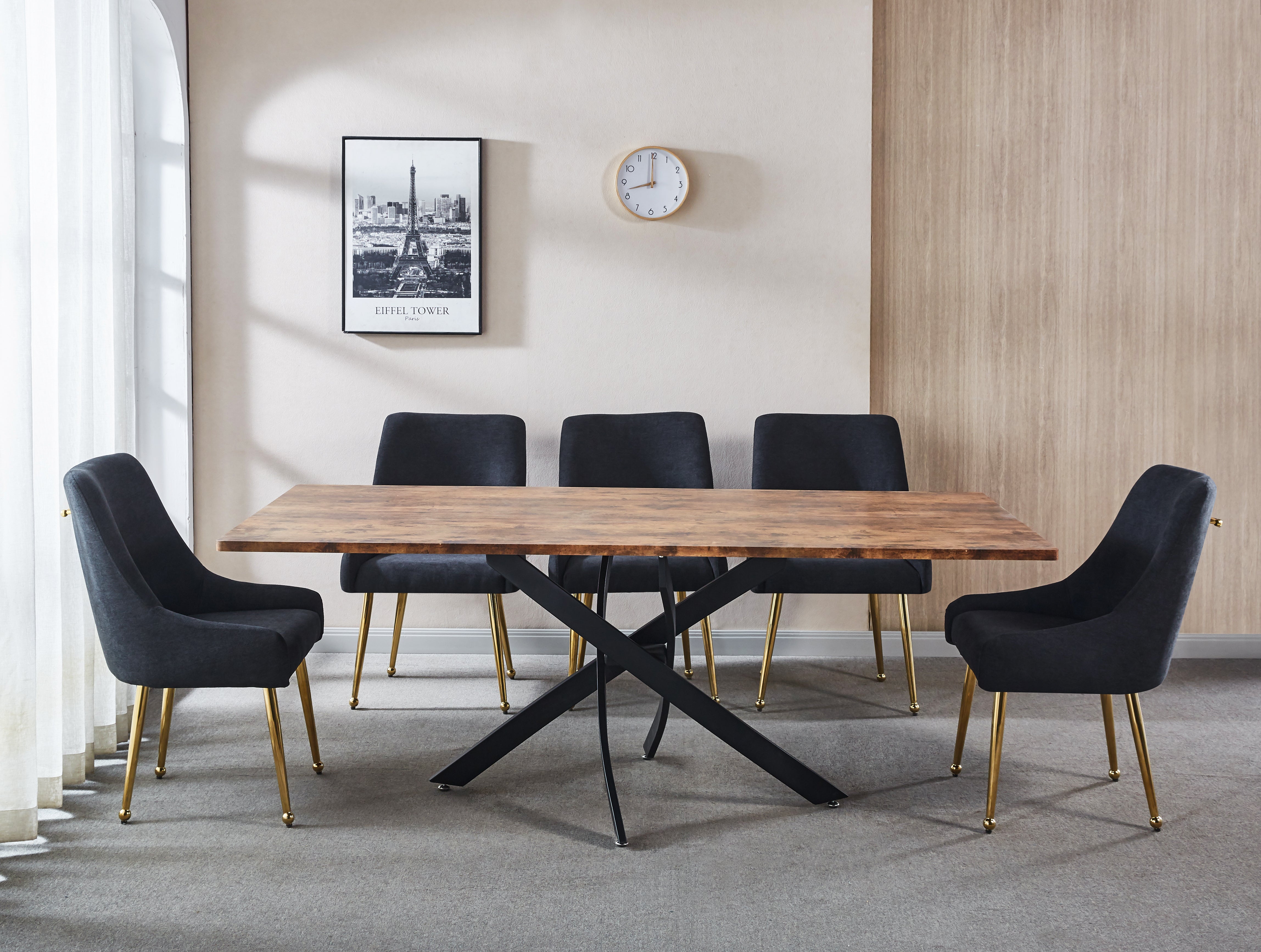 Dining Table with Multiple Options of Table Top