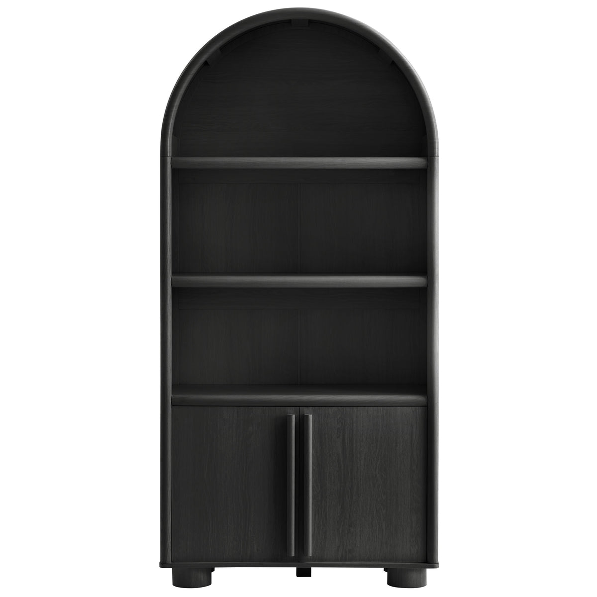 Bellamy Tall Arched Display Cabinet Bookcase